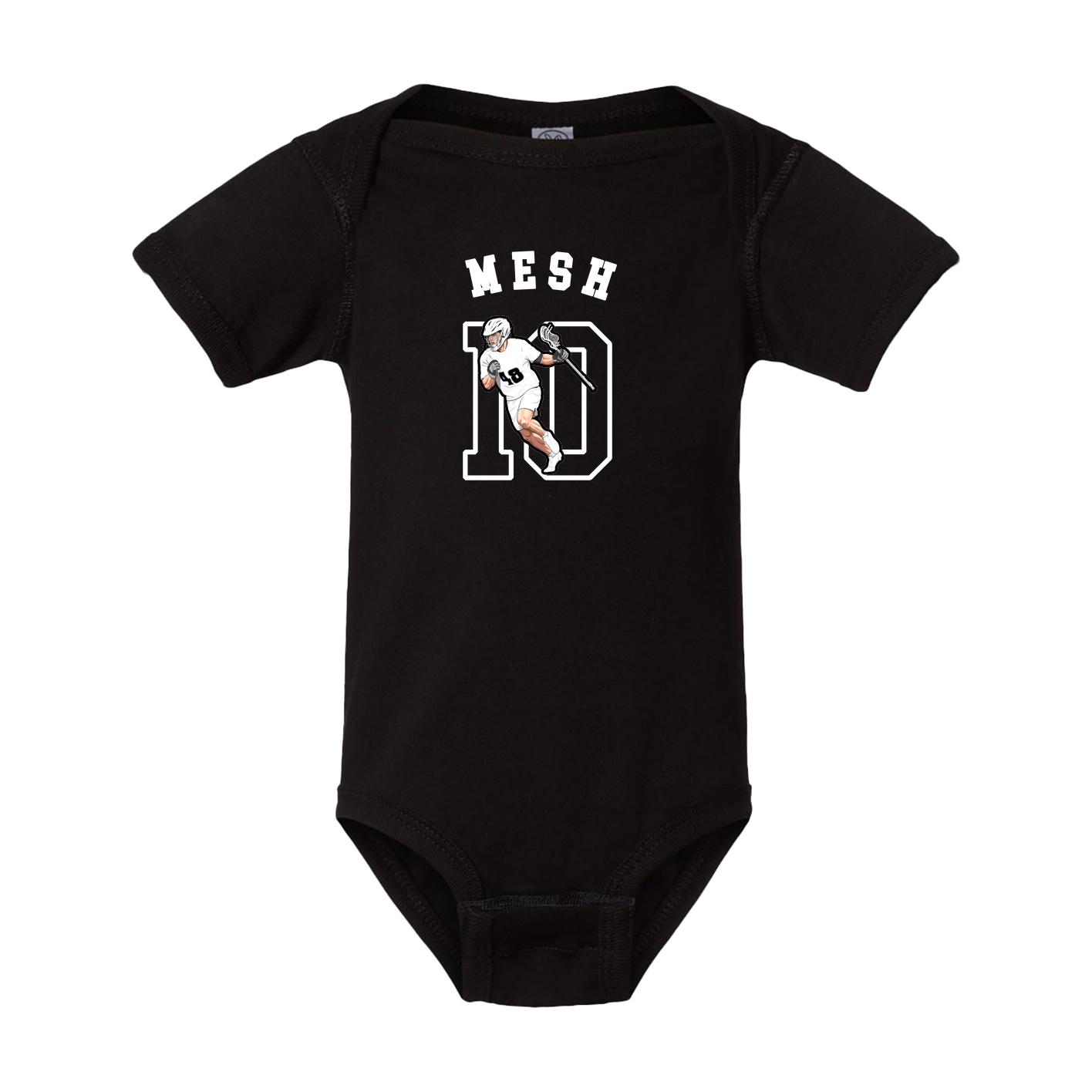 Baby Onesie — Shirsey Arch in Black