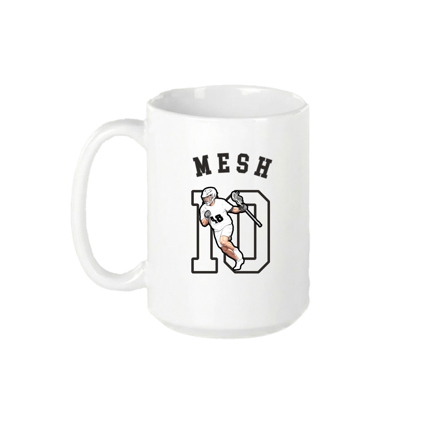 15oz Coffee Mug — Shirsey Arch in White