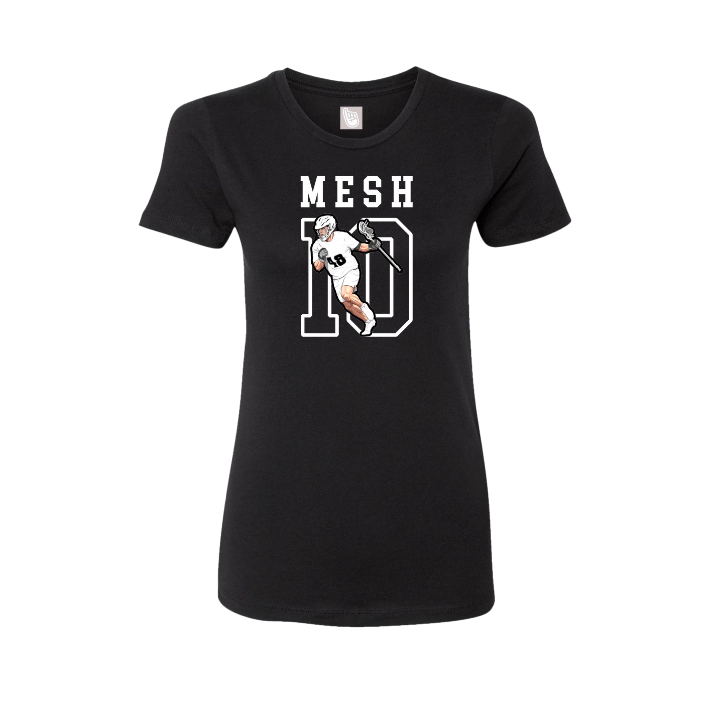 Fitted Women's Tee — Shirsey in Black