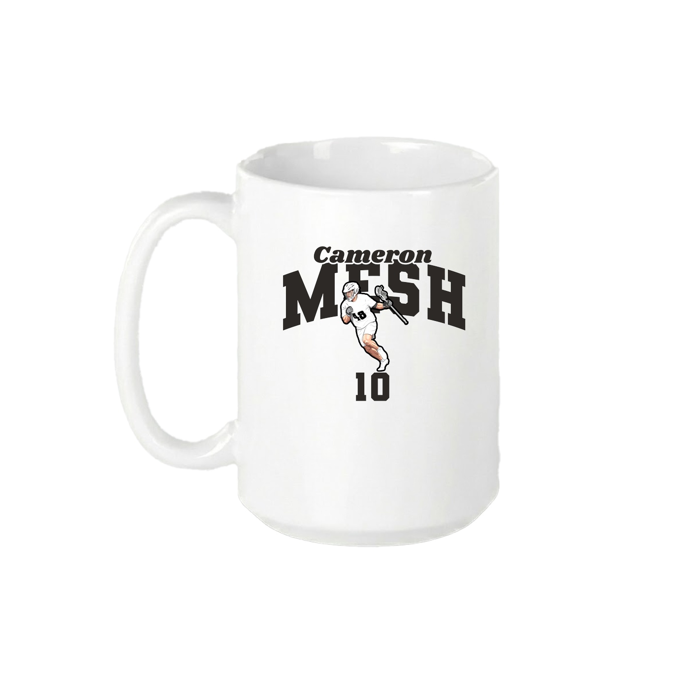 15oz Coffee Mug — Signature Arch in White