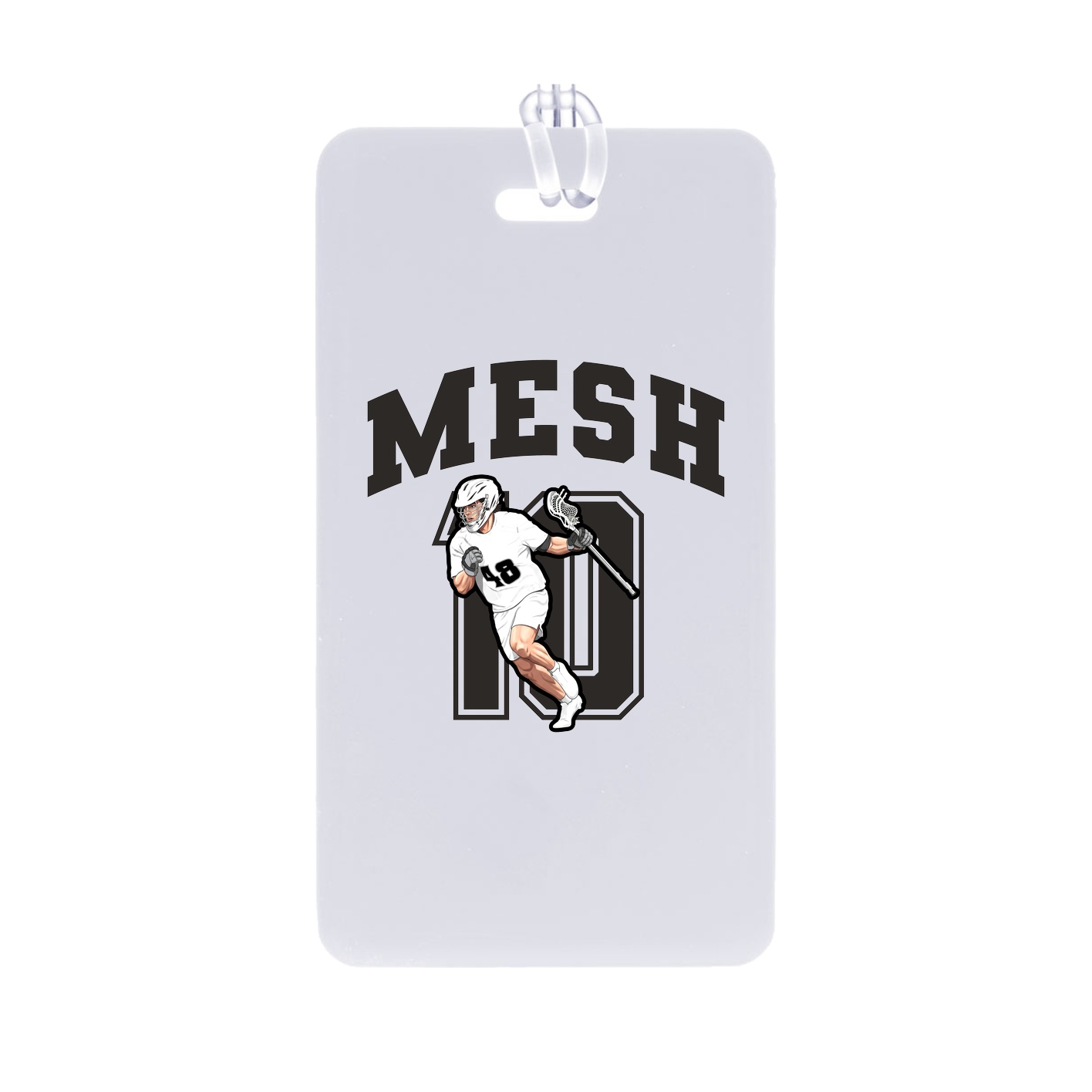 Bag Tag — Number in Classic