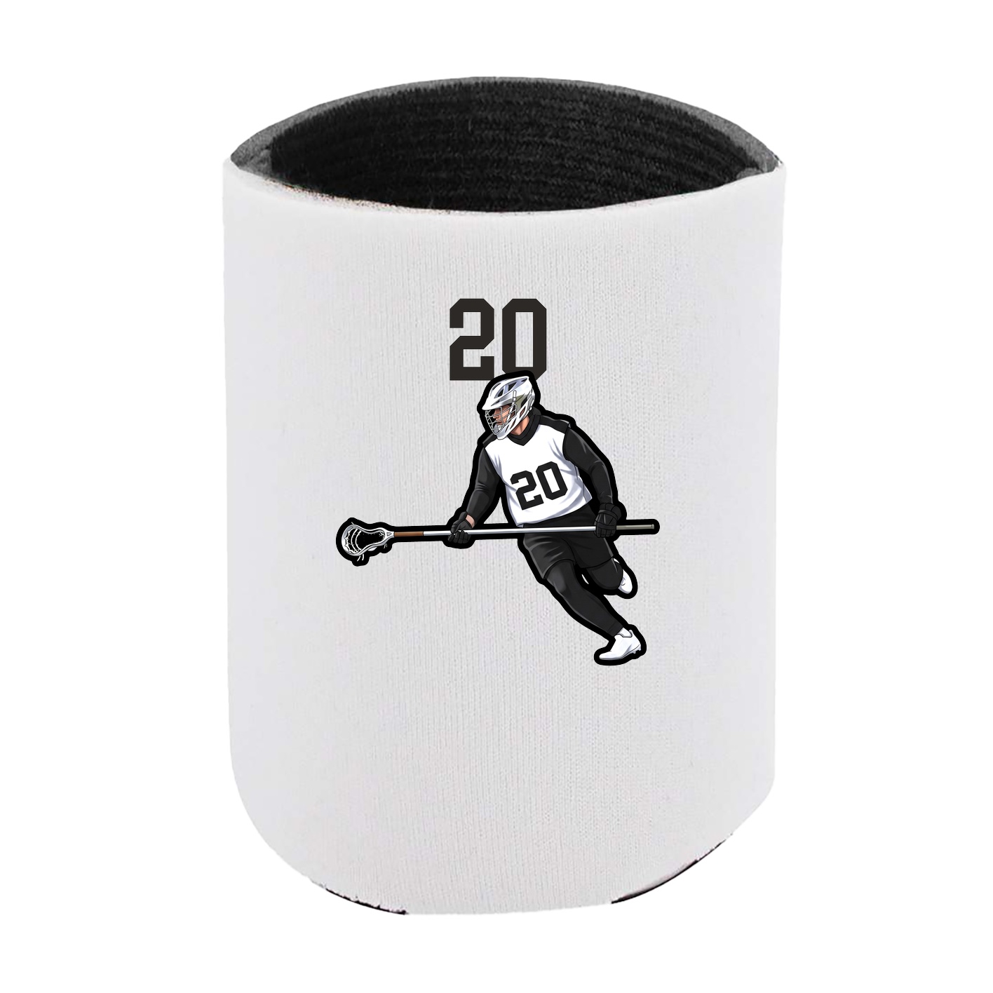 Can Holder — Number Top in White
