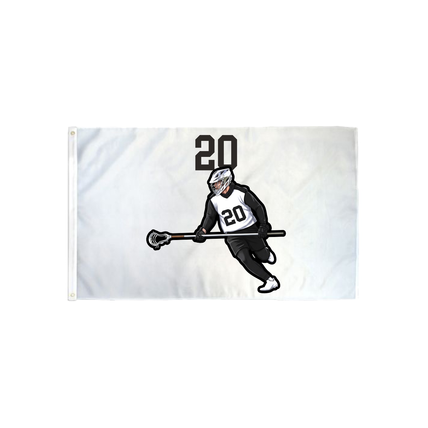 3x5 Flag — Number Top in Classic