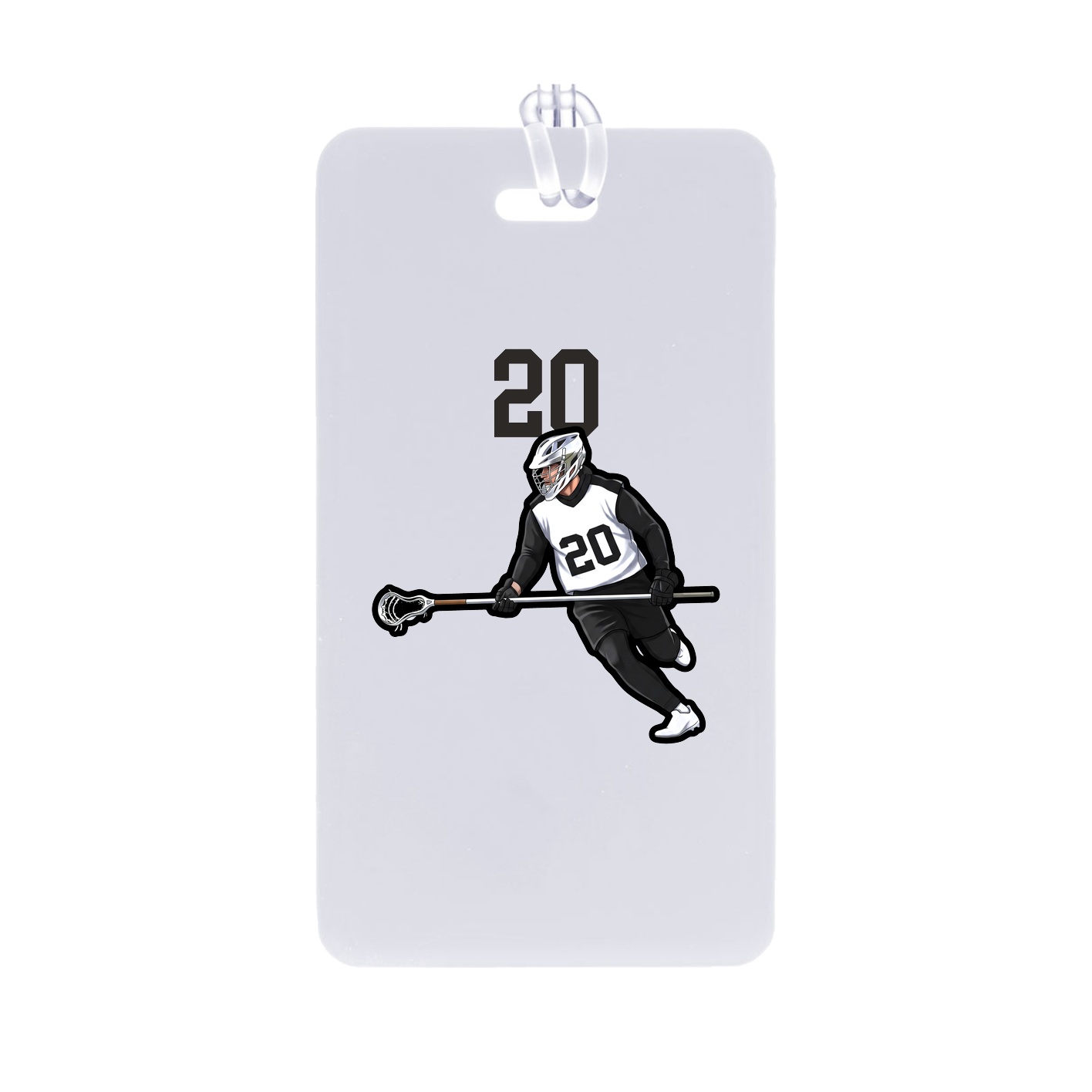Bag Tag — Number Top in Classic