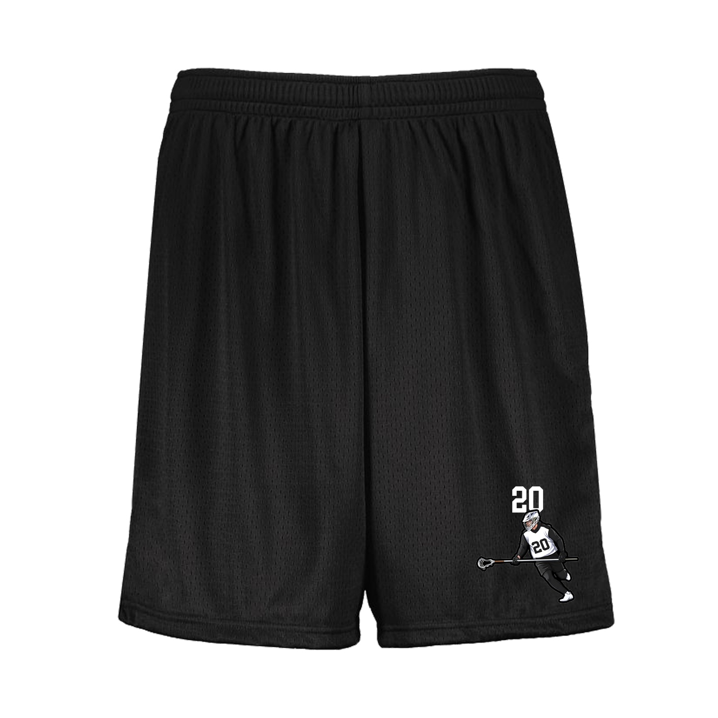 Shorts — Number Top in Black