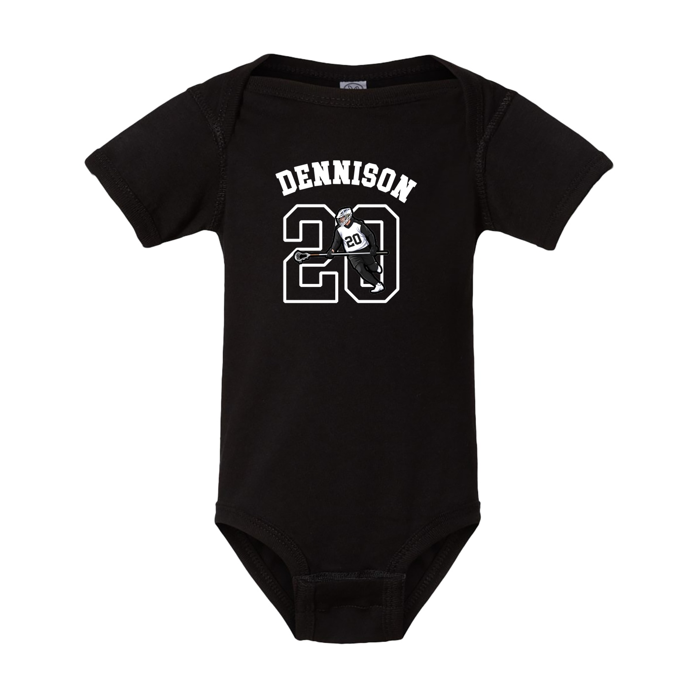 Baby Onesie — Shirsey Arch in Black