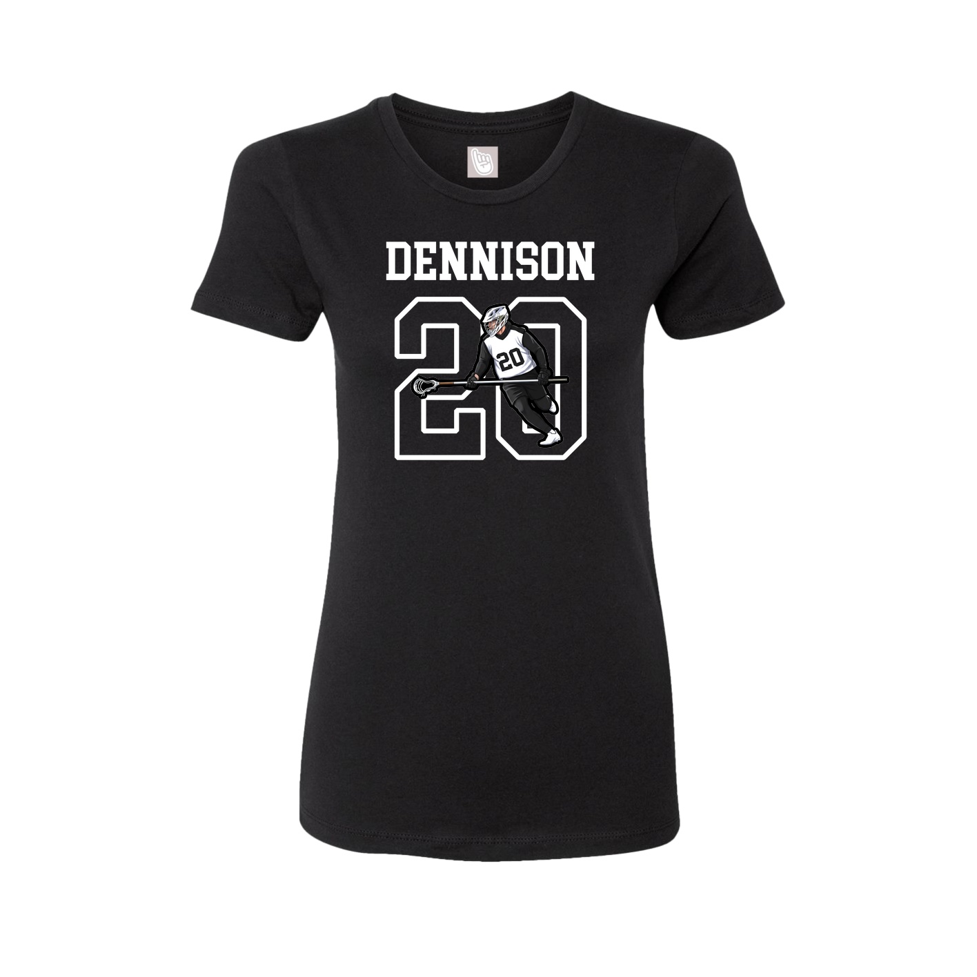 Fitted Women's Tee — Shirsey in Black