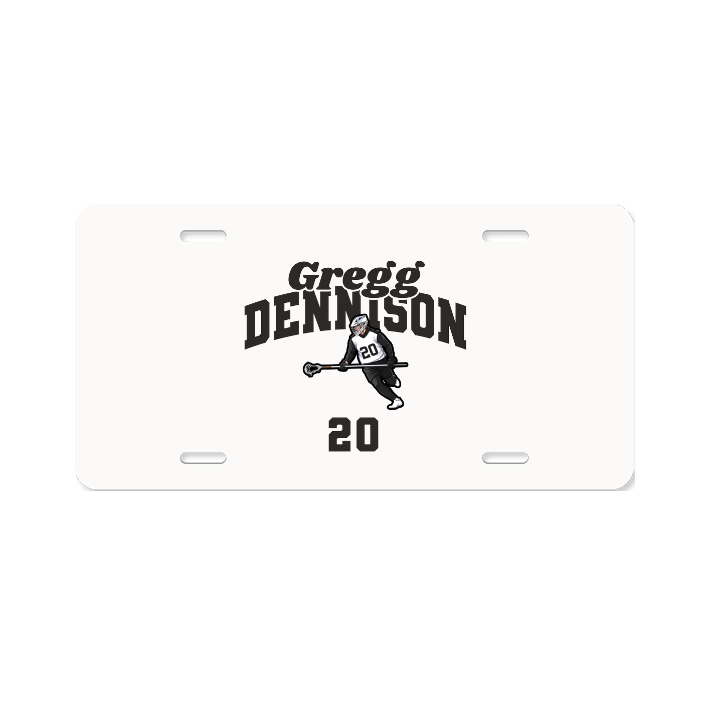 License Plate — Signature Arch in Classic