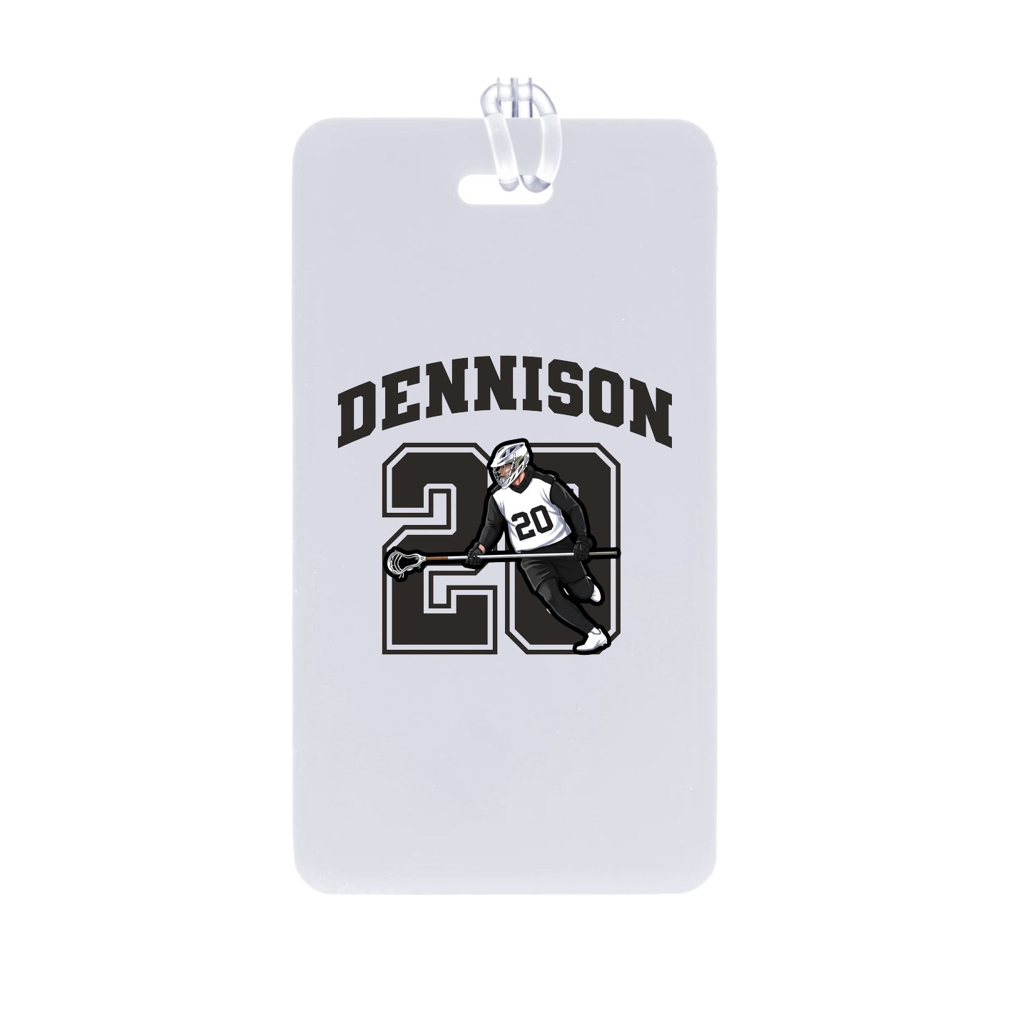Bag Tag — Number in Classic