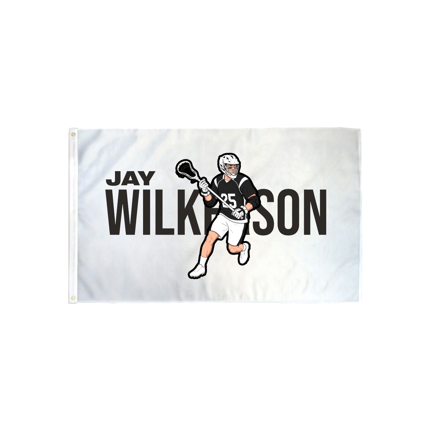 3x5 Flag — Player Name in Classic