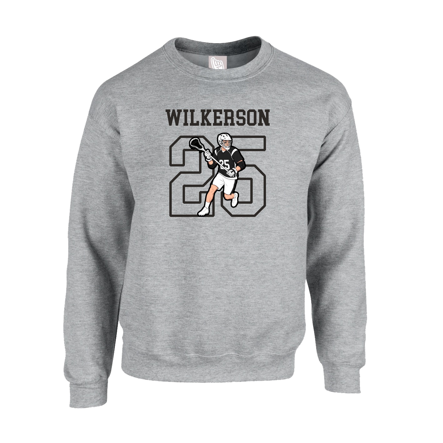 Fleece Crew — Shirsey in Grey