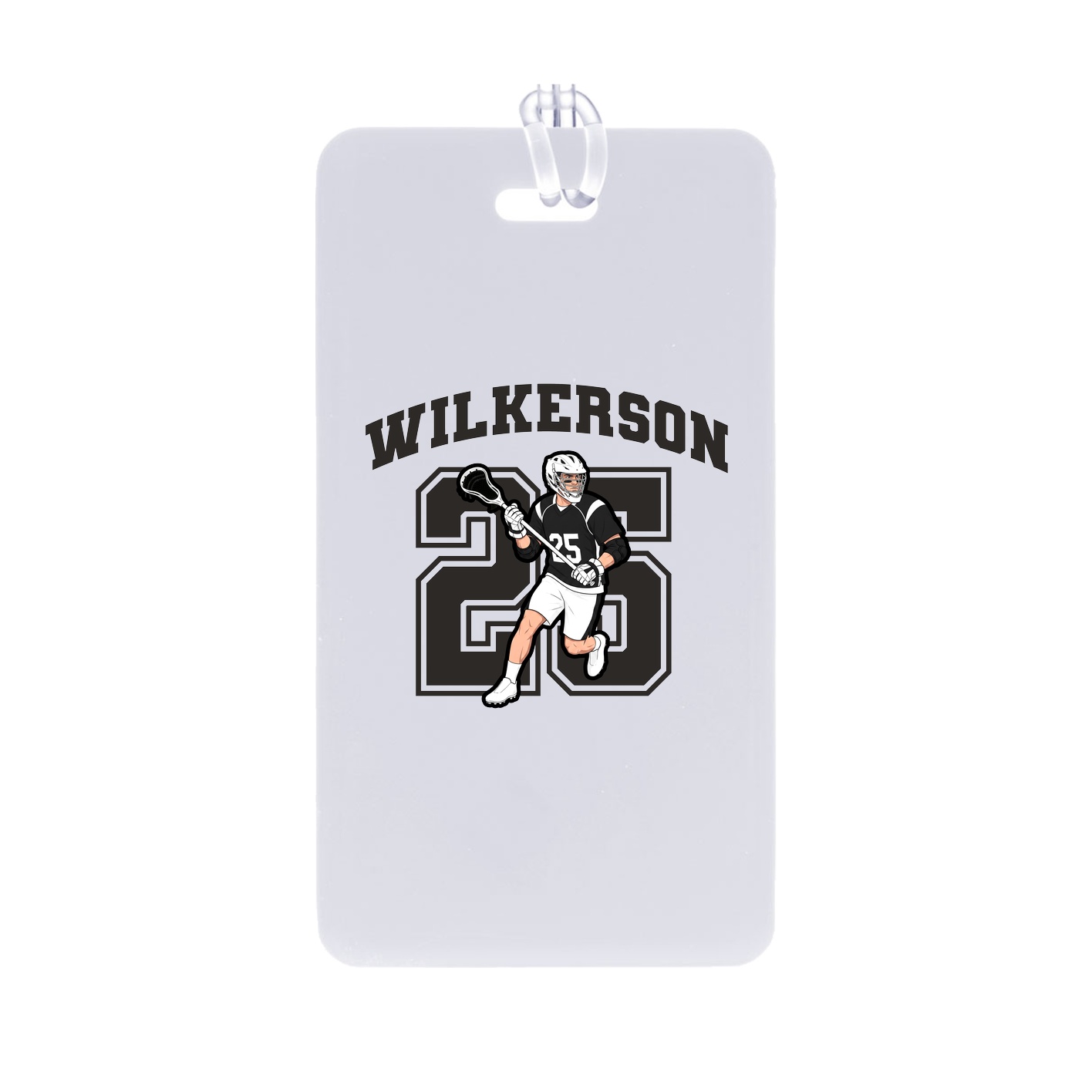 Bag Tag — Number in Classic