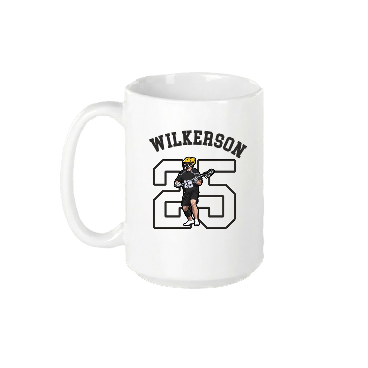 15oz Coffee Mug — Shirsey Arch in White