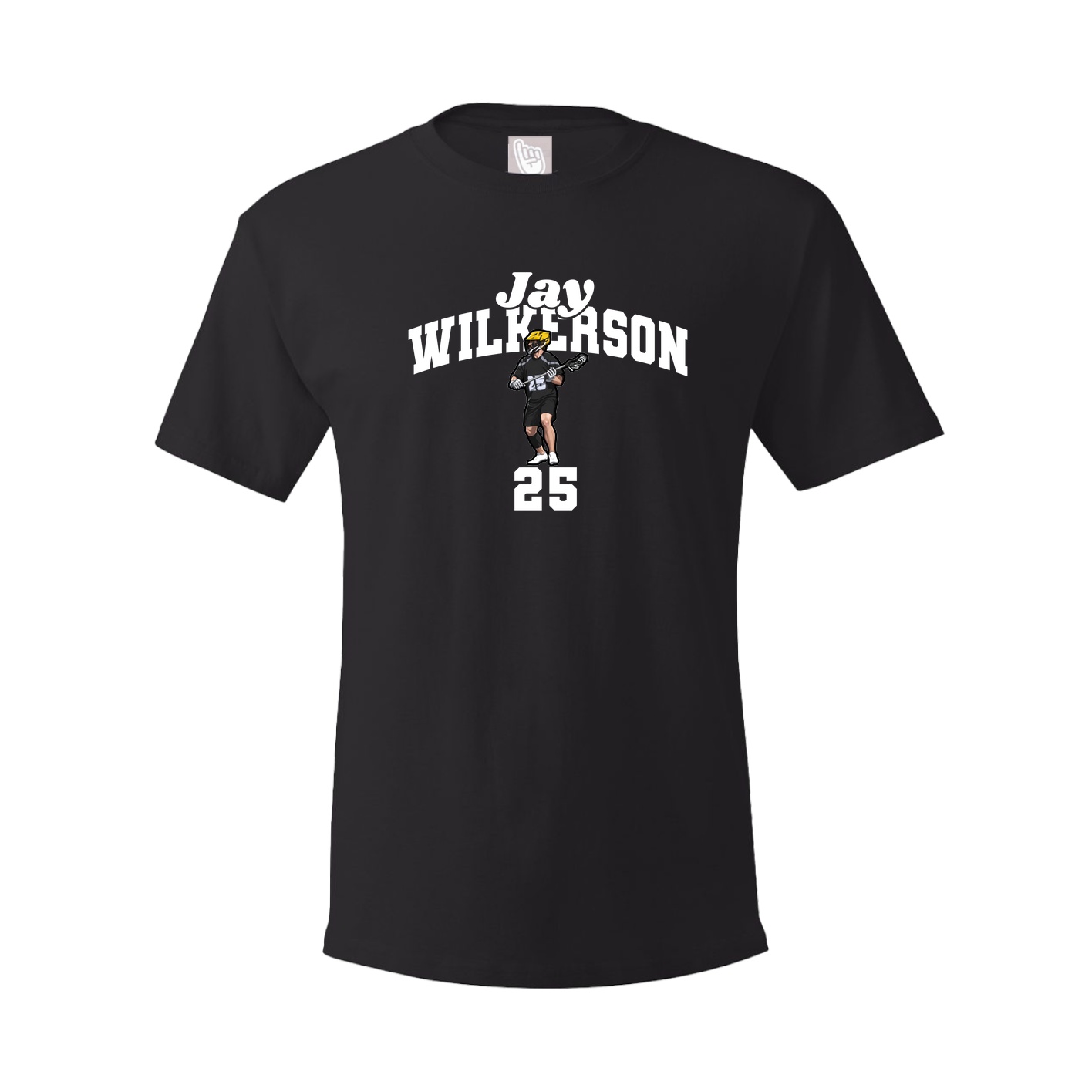Youth Tee — Signature Arch in Black