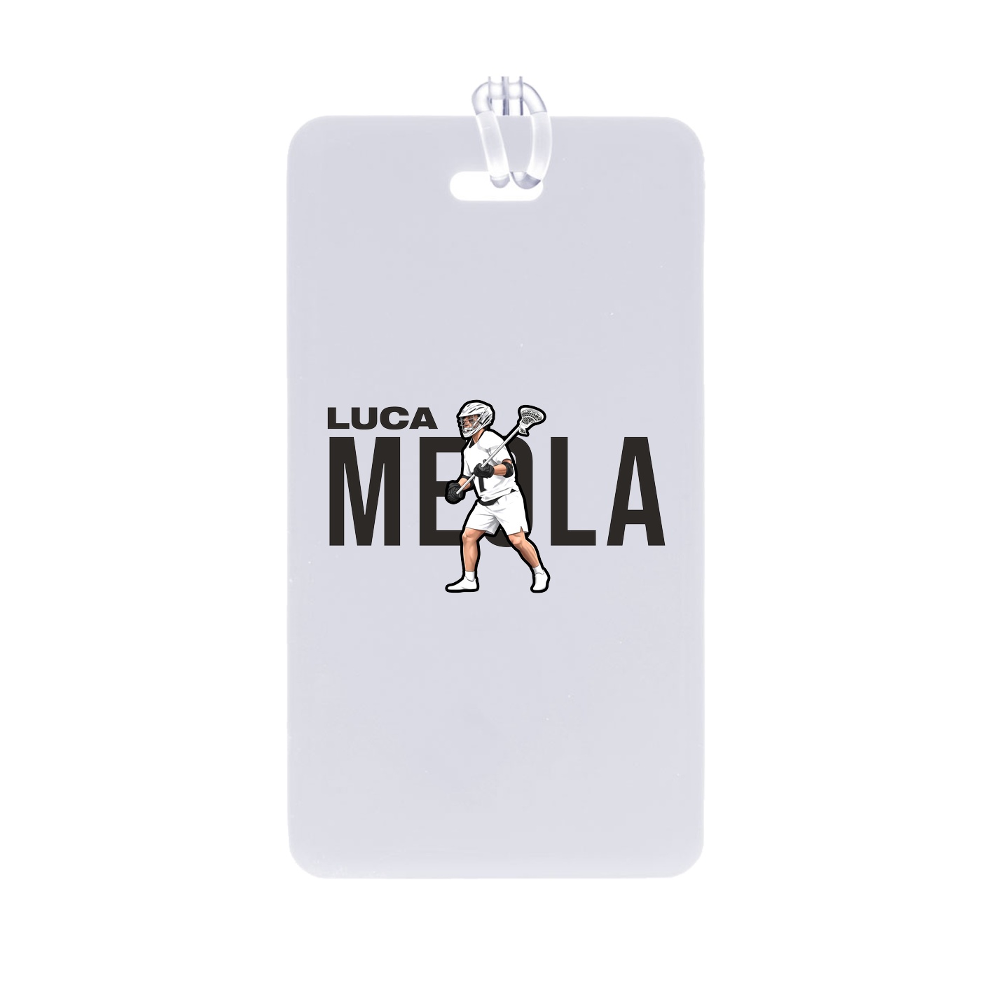 Bag Tag — Player Name in Classic