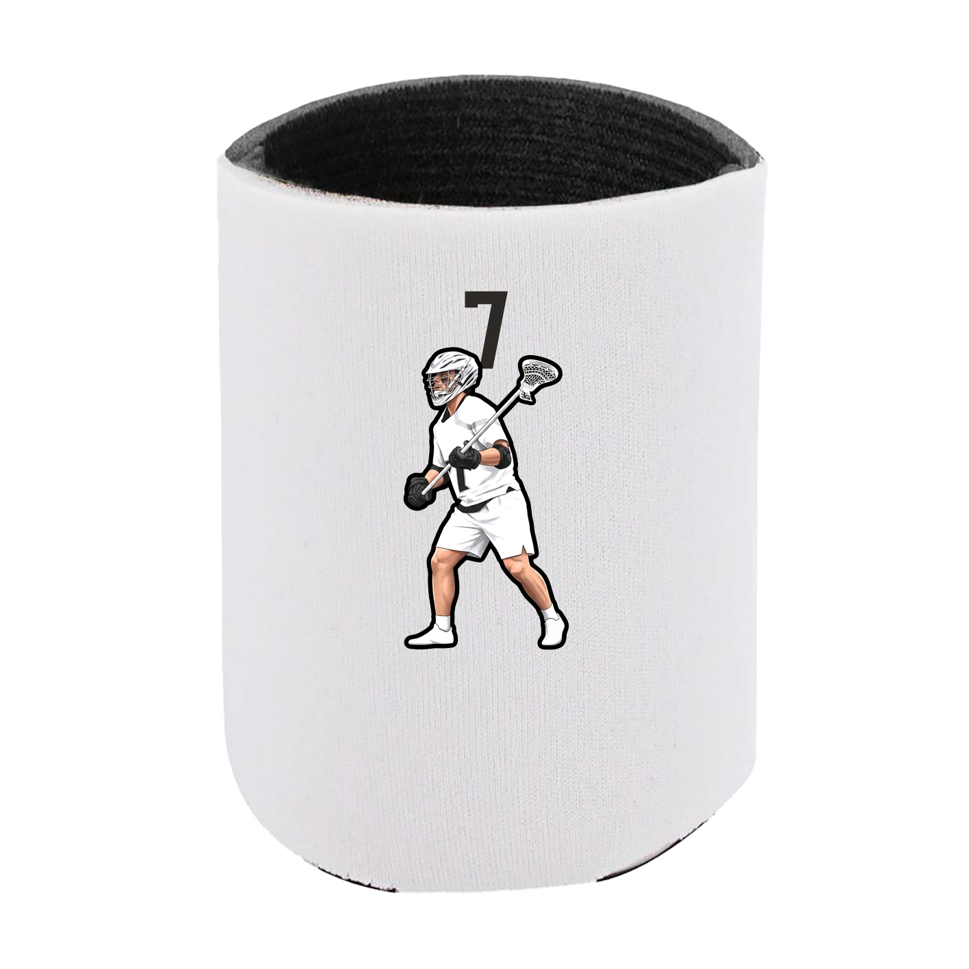 Can Holder — Number Top in White