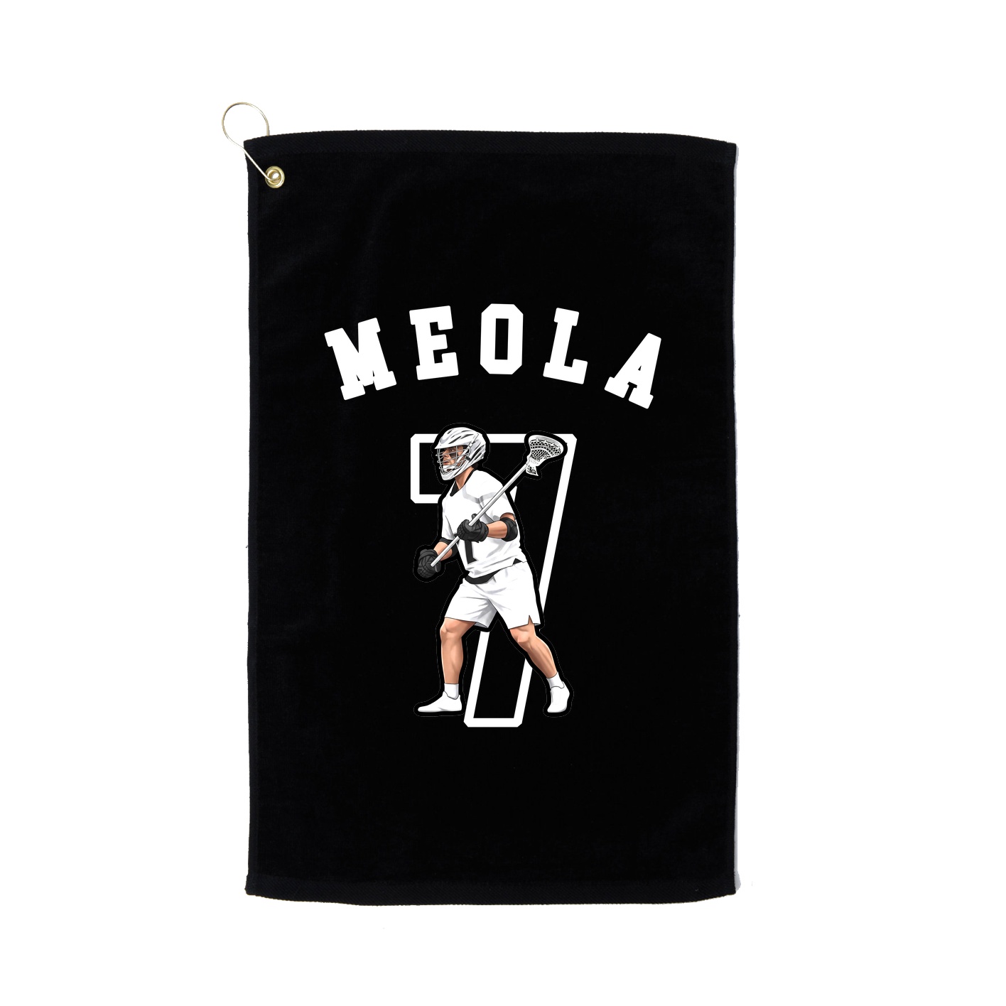 Golf Towel — Shirsey Arch in Black
