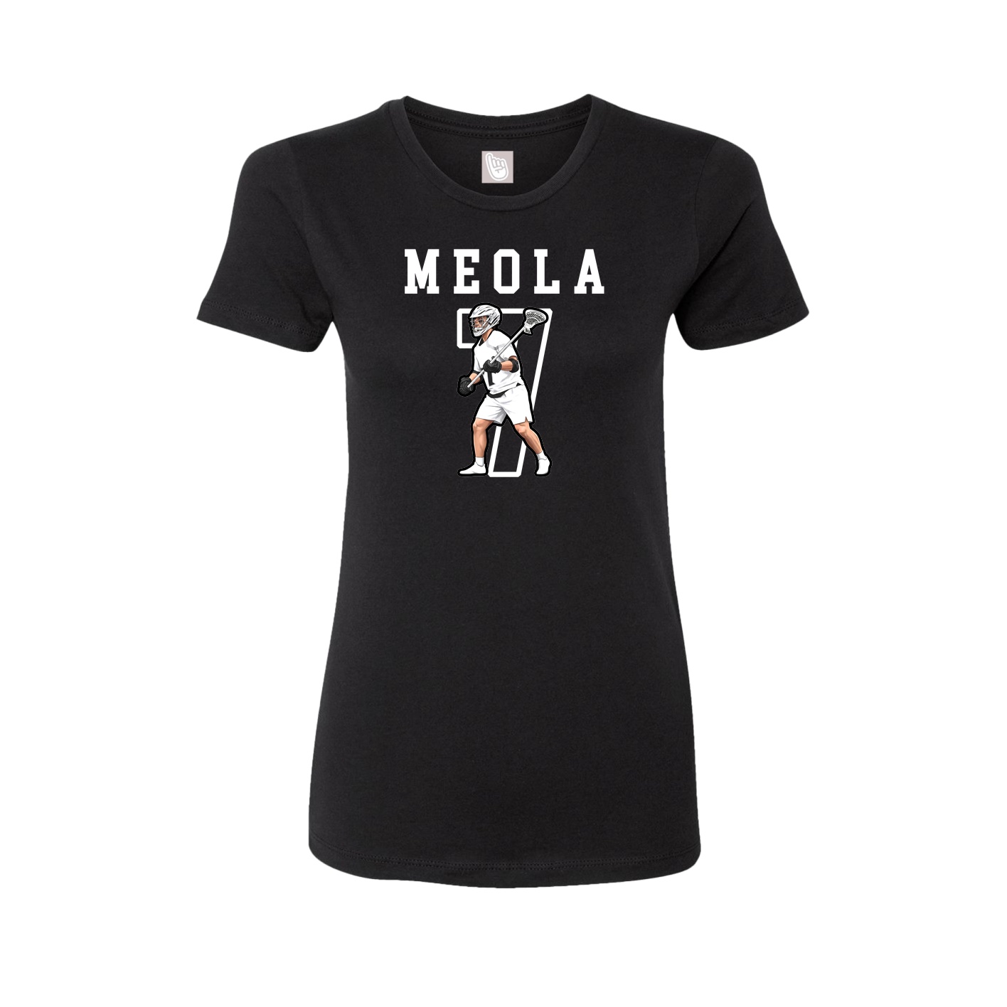 Fitted Women's Tee — Shirsey in Black