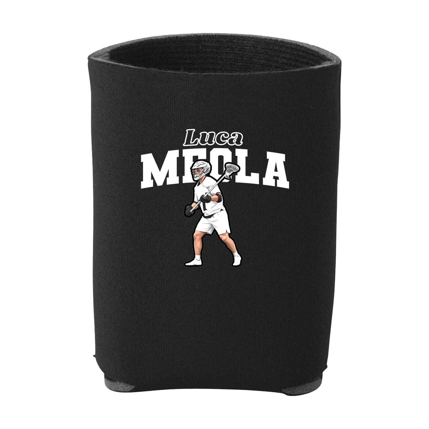 Can Holder — Name Arch in Black