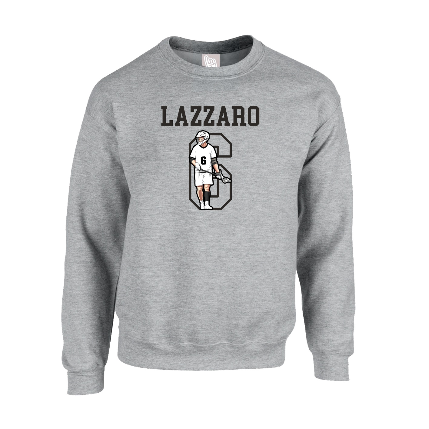Fleece Crew — Shirsey in Grey