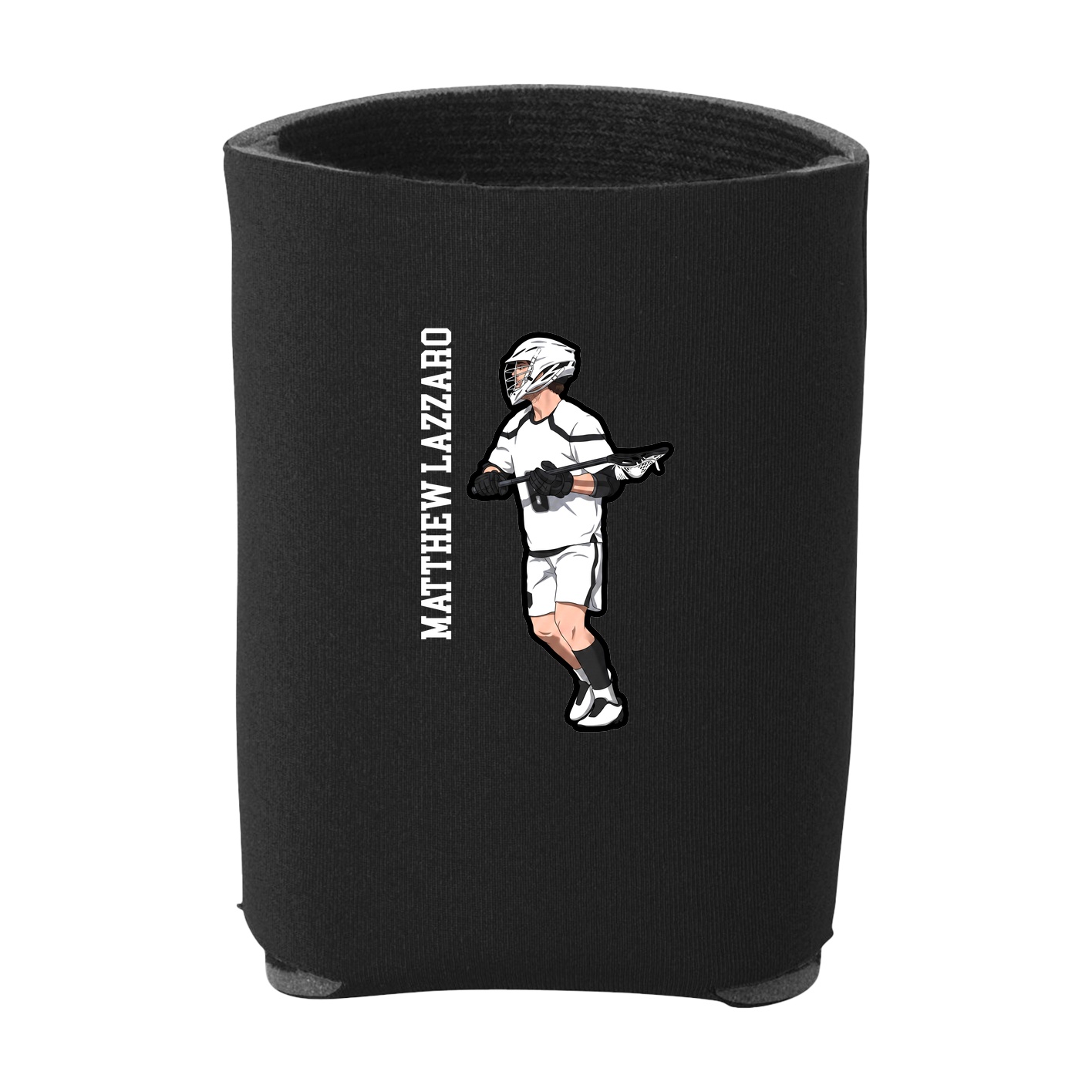 Can Holder — Name Vertical in Black