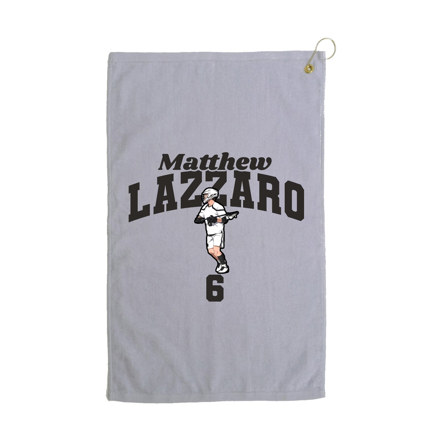 Golf Towel — Signature Arch in Grey