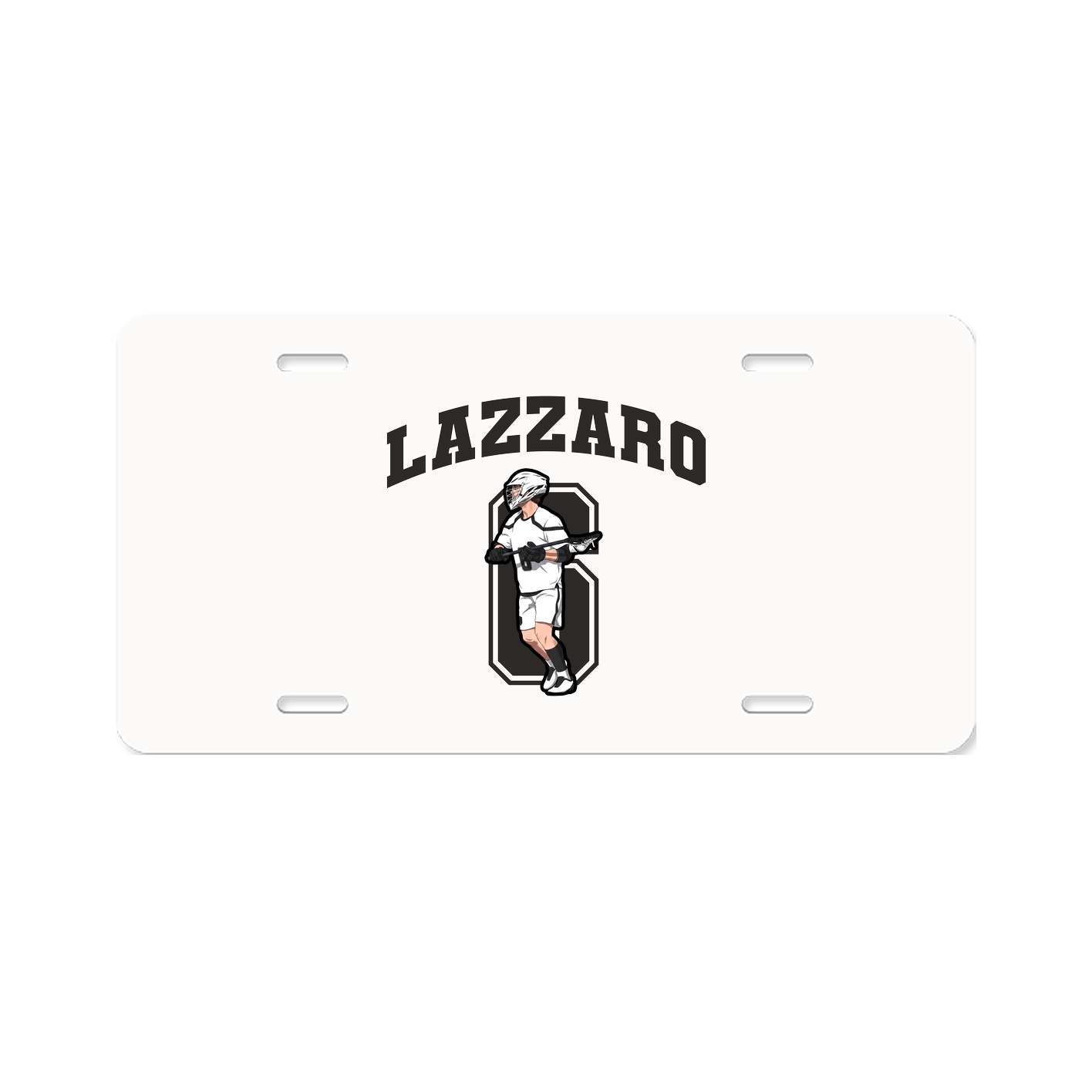 License Plate — Number in Classic