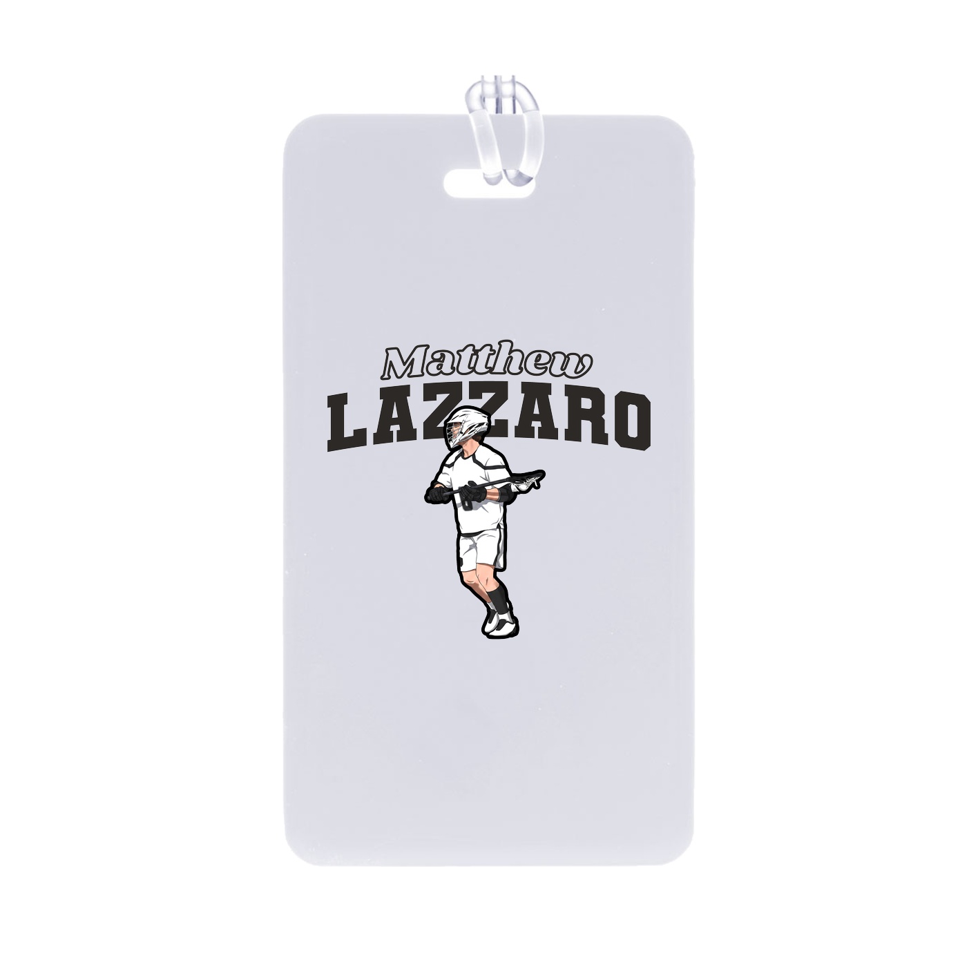 Bag Tag — Name Arch in Classic