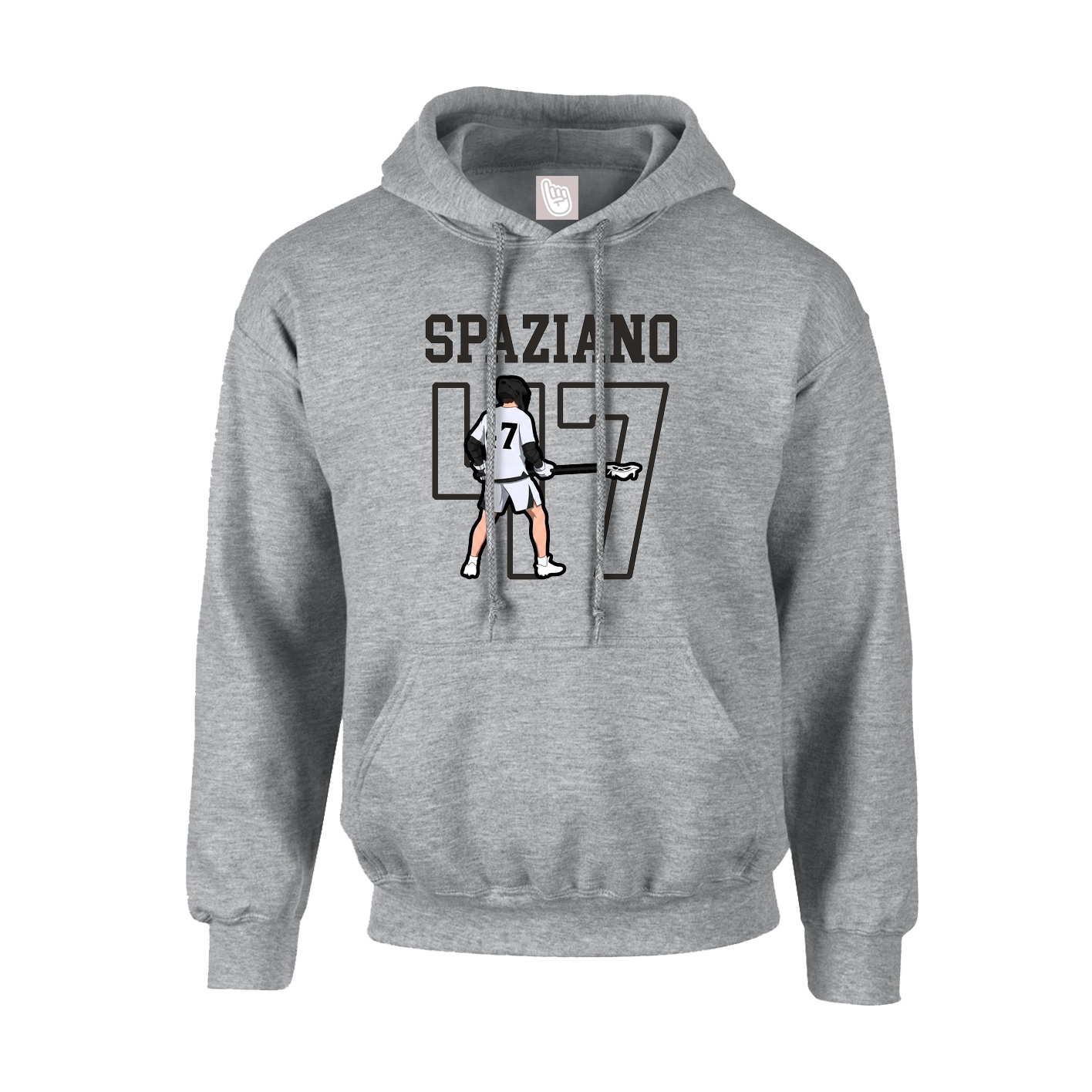 Hoodie — Shirsey in Grey