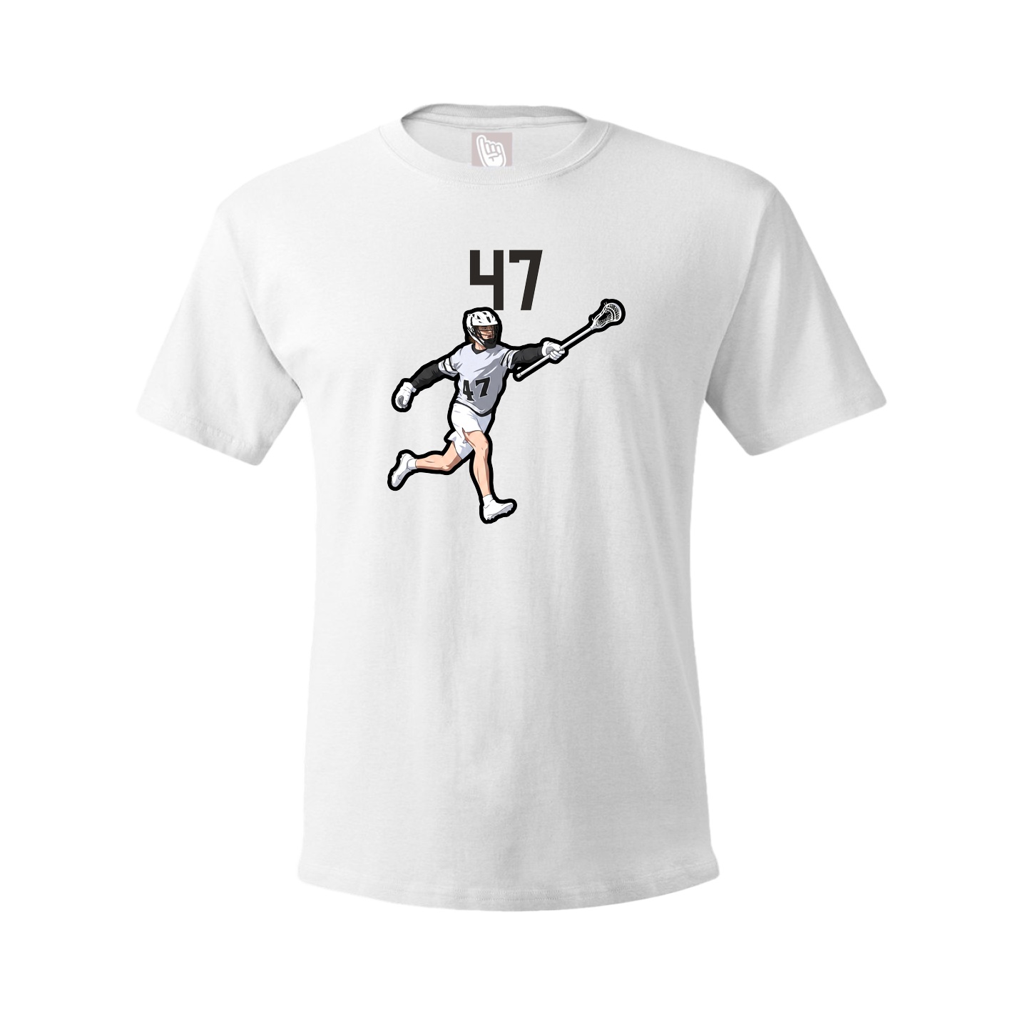 Tee — Number Top in White