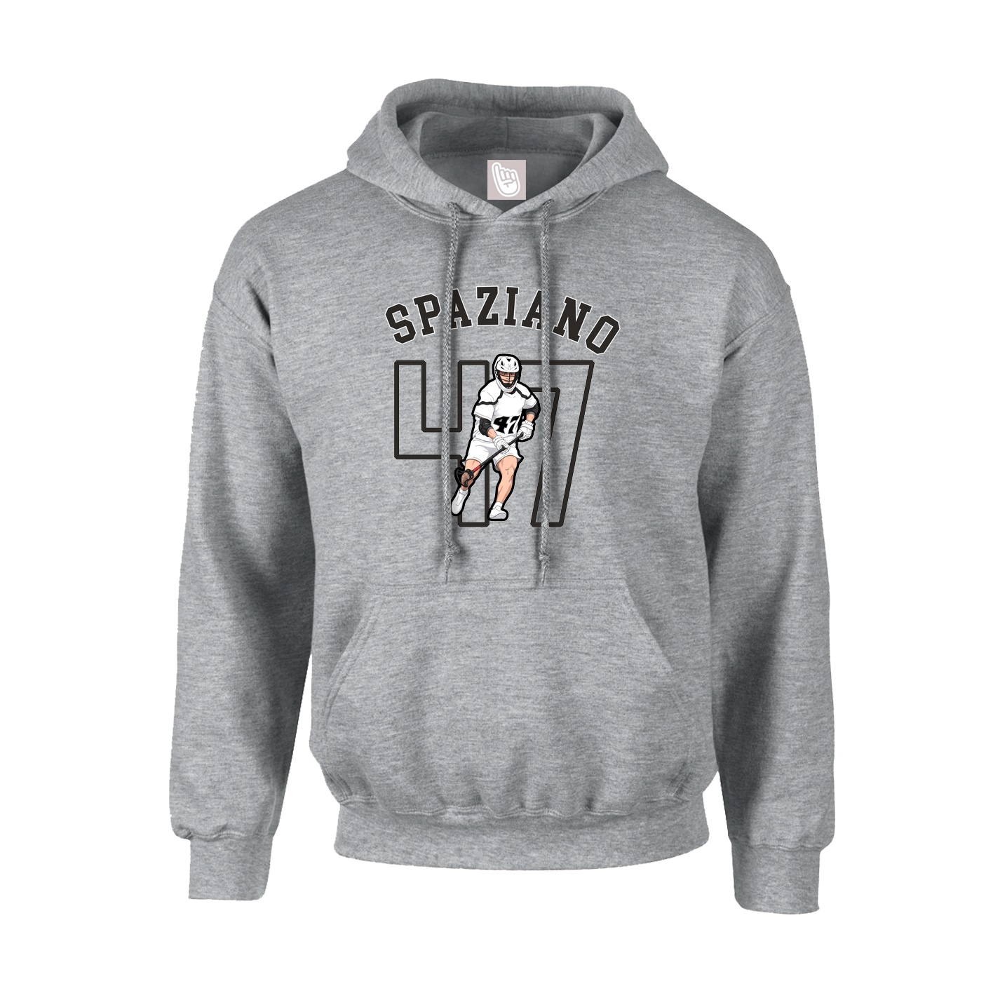 Hoodie — Shirsey Arch in Grey