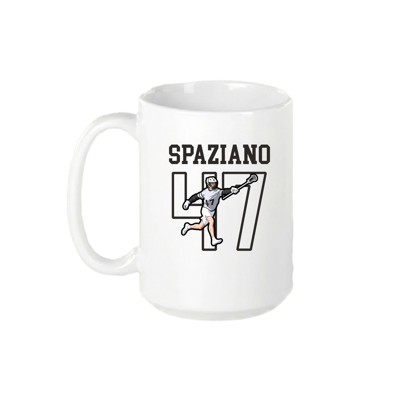 15oz Coffee Mug — Shirsey in White