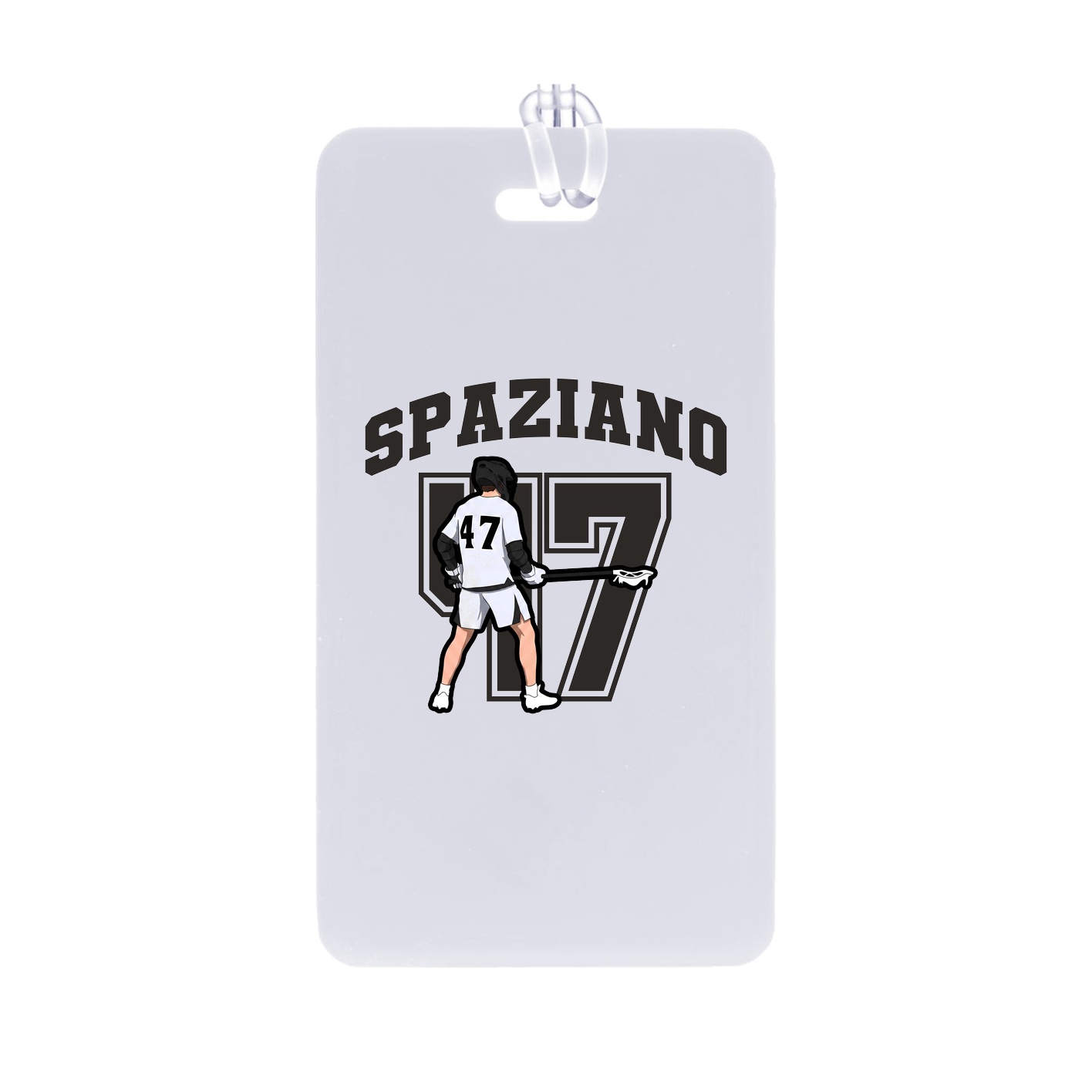 Bag Tag — Number in Classic