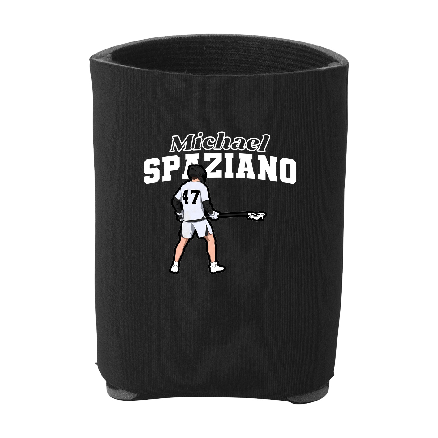 Can Holder — Name Arch in Black