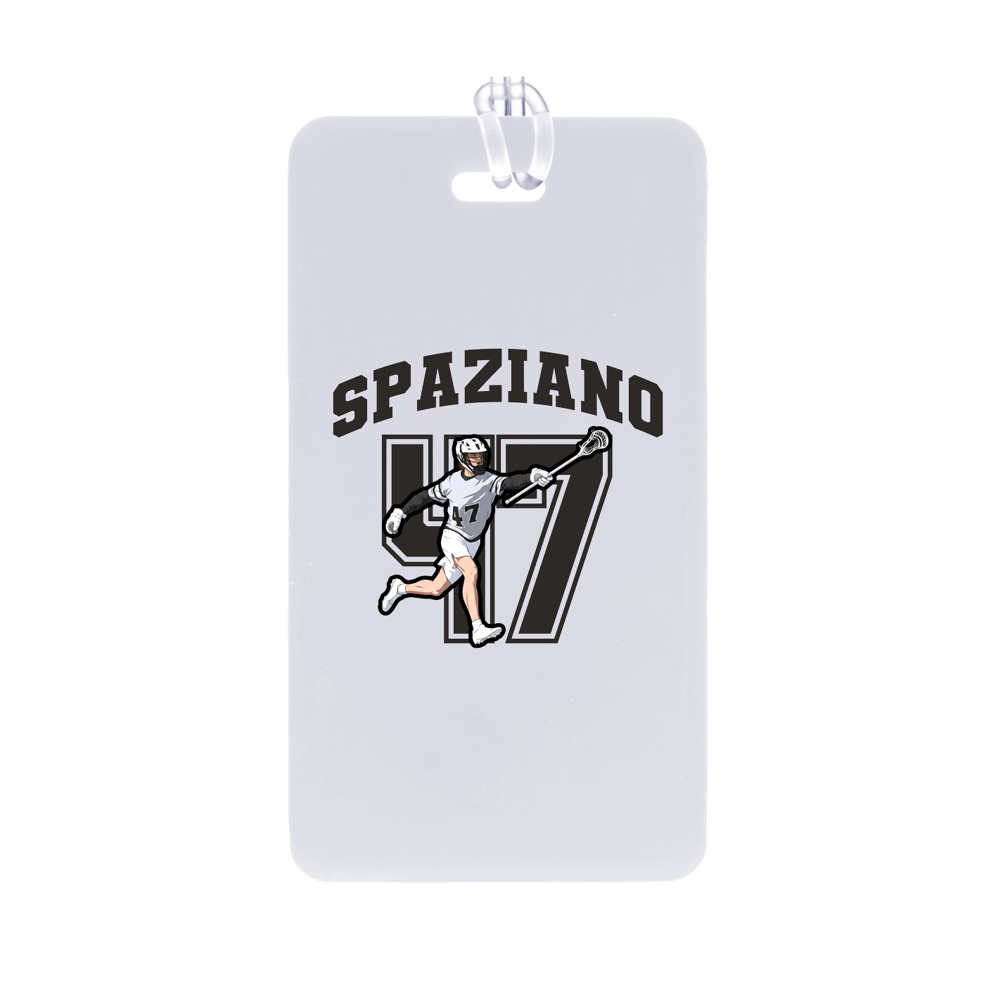 Bag Tag — Number in Classic