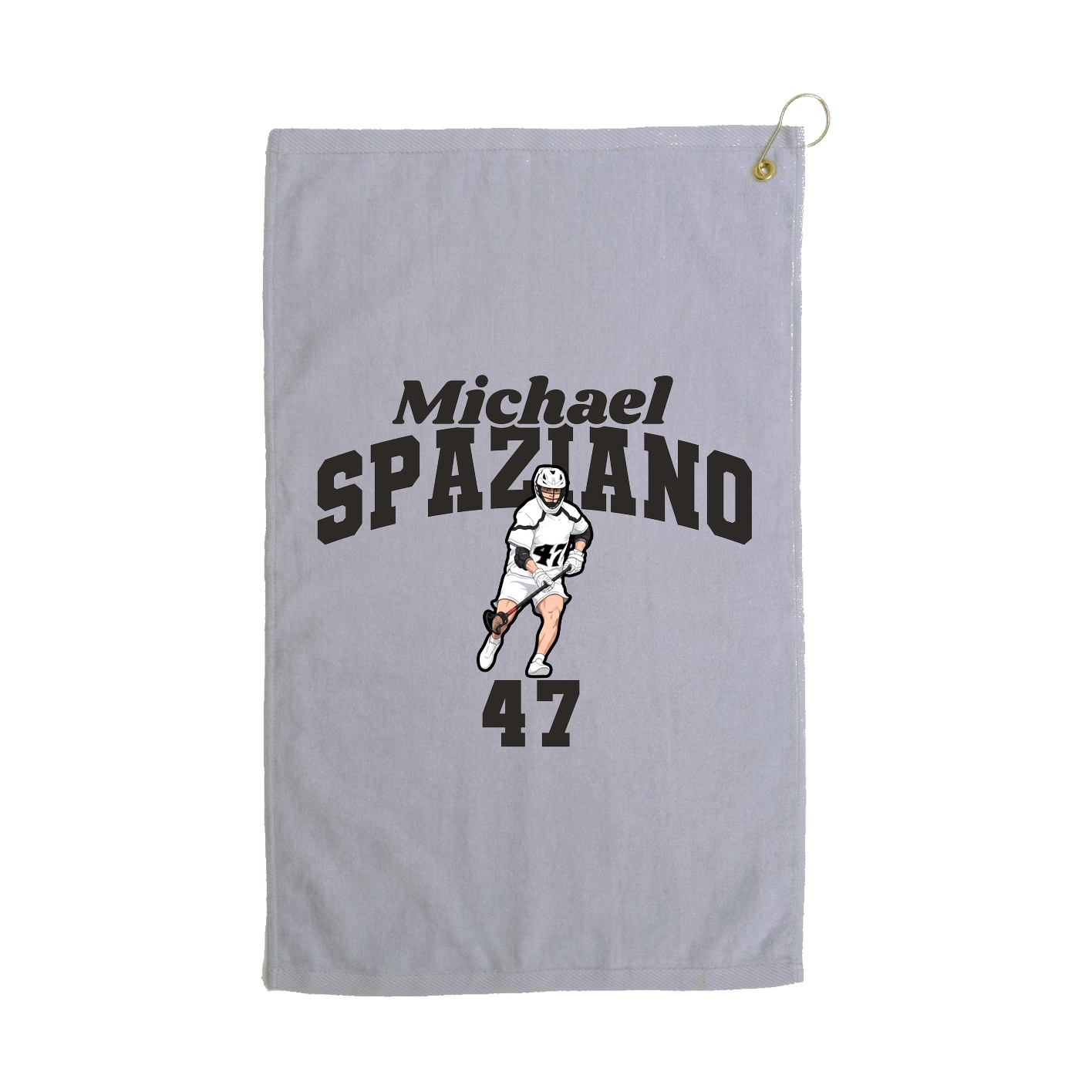 Golf Towel — Signature Arch in Grey