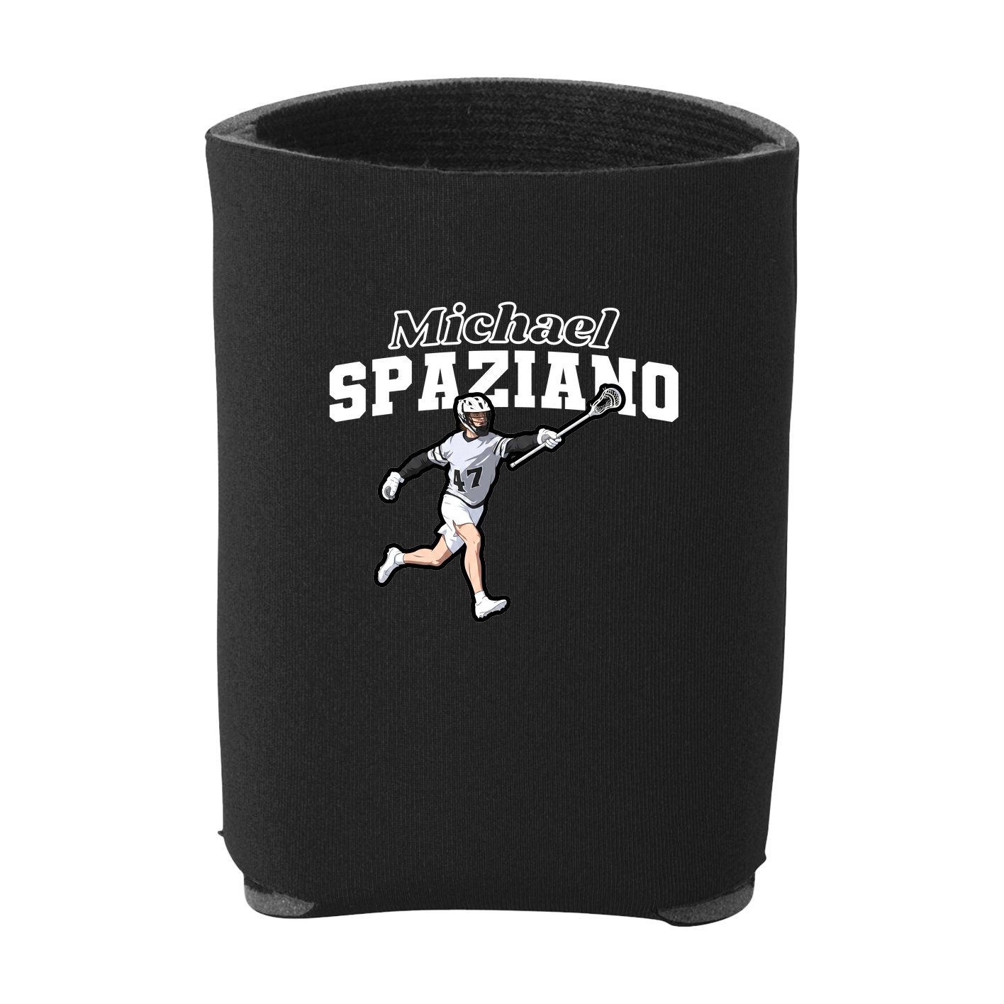 Can Holder — Name Arch in Black