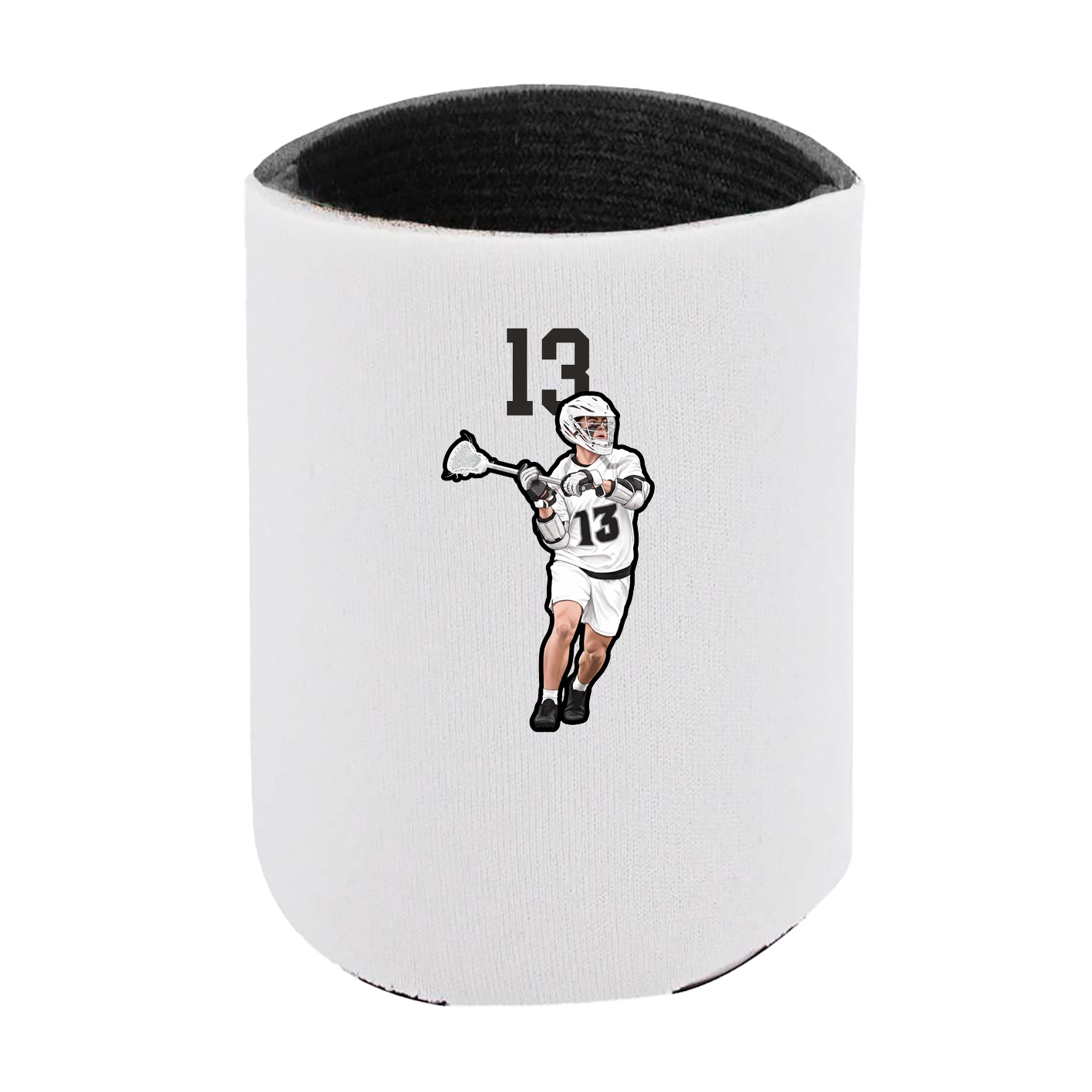 Can Holder — Number Top in White