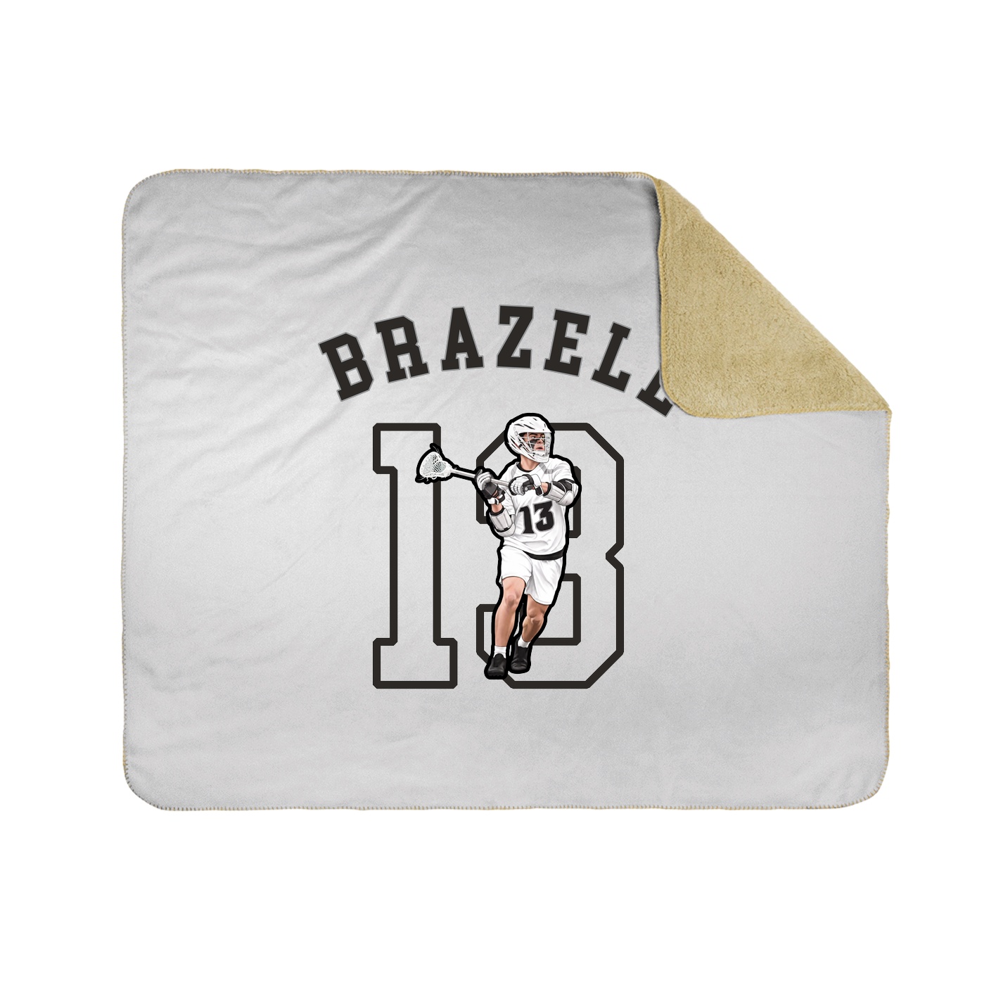 Throw Blanket — Shirsey Arch in White