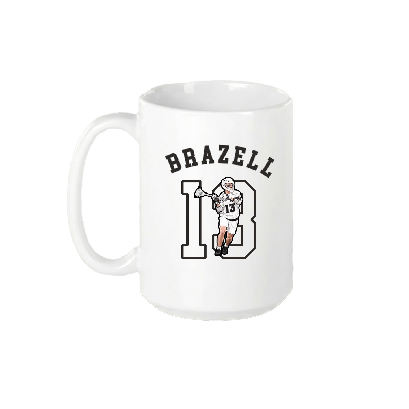 15oz Coffee Mug — Shirsey Arch in White
