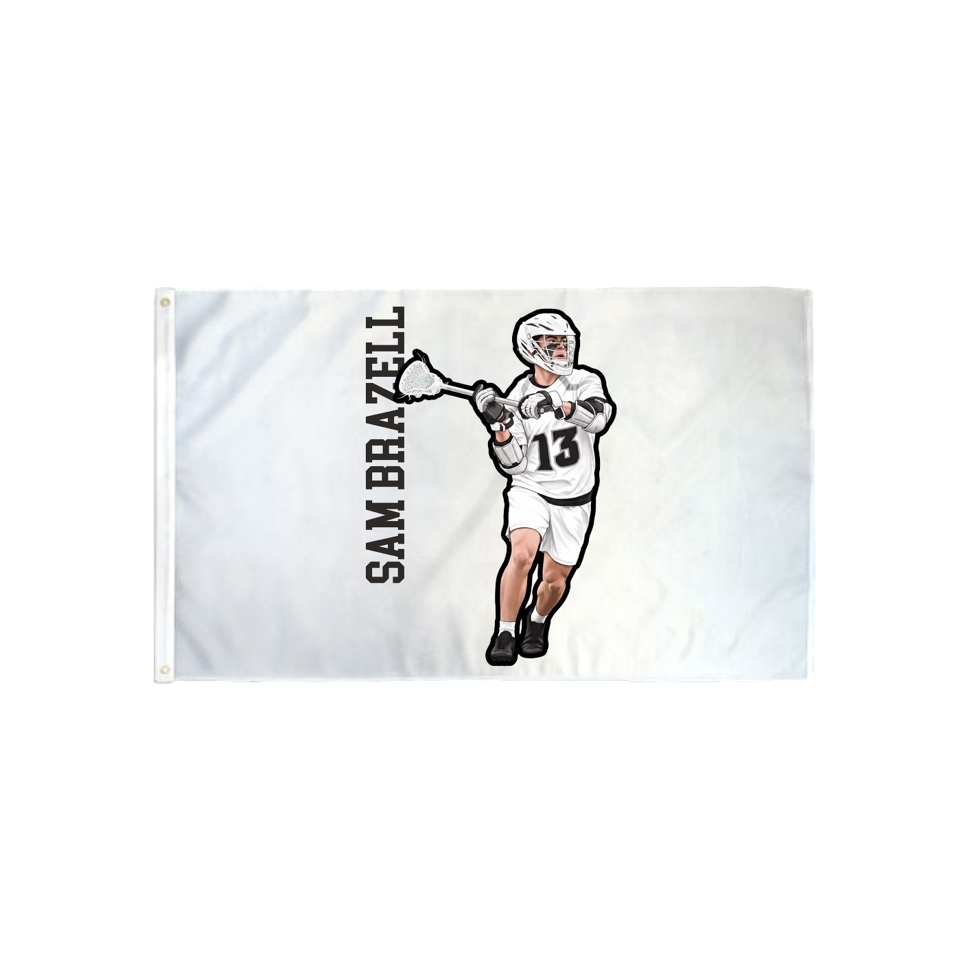 3x5 Flag — Name Vertical in Classic