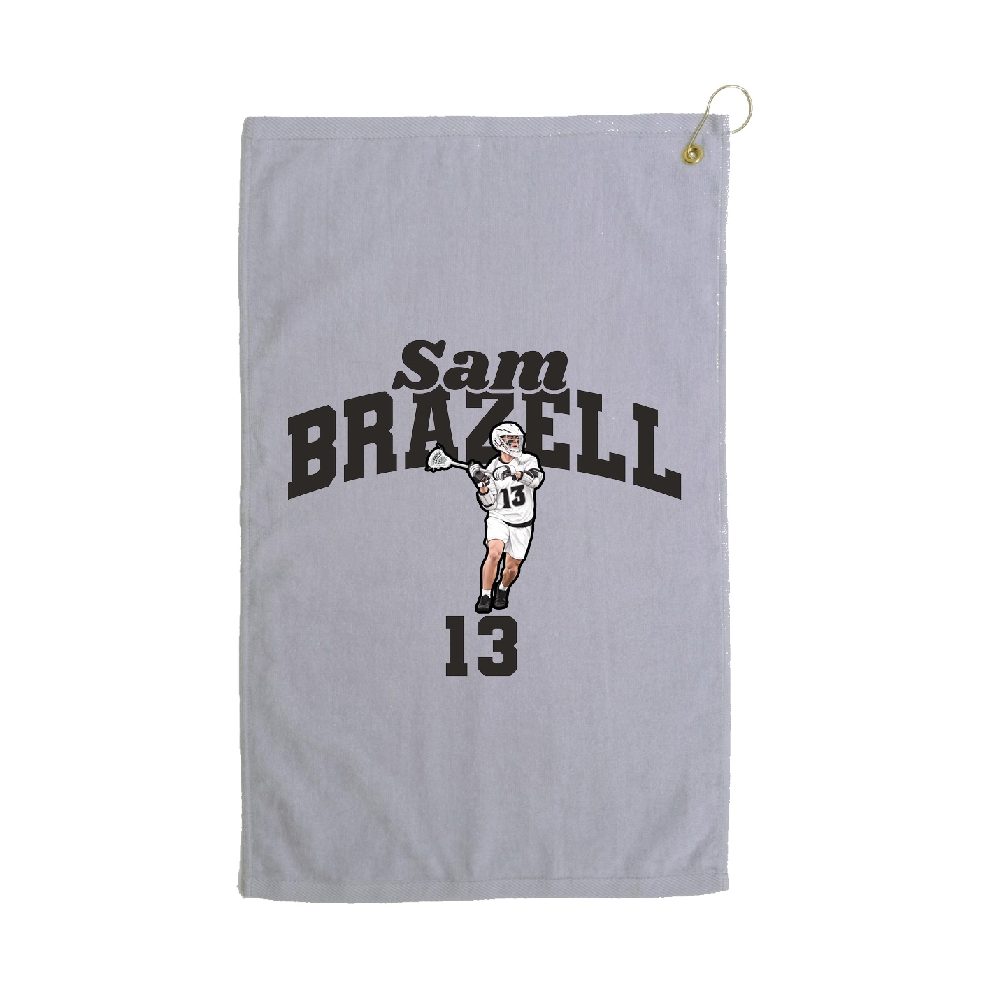 Golf Towel — Signature Arch in Grey
