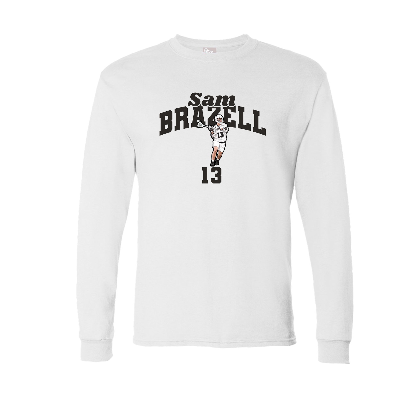 Long Sleeve Tee — Signature Arch in White