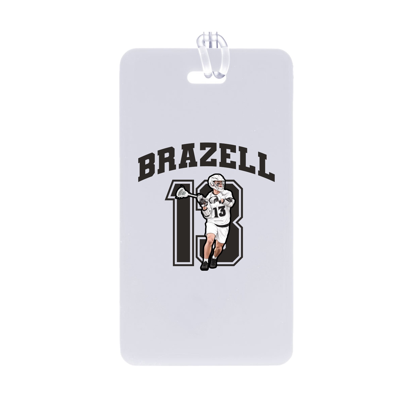 Bag Tag — Number in Classic