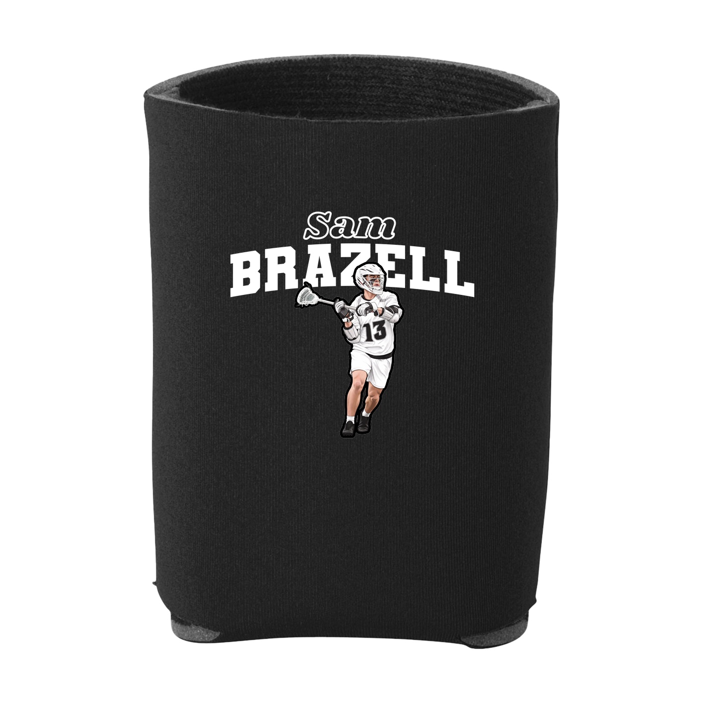 Can Holder — Name Arch in Black