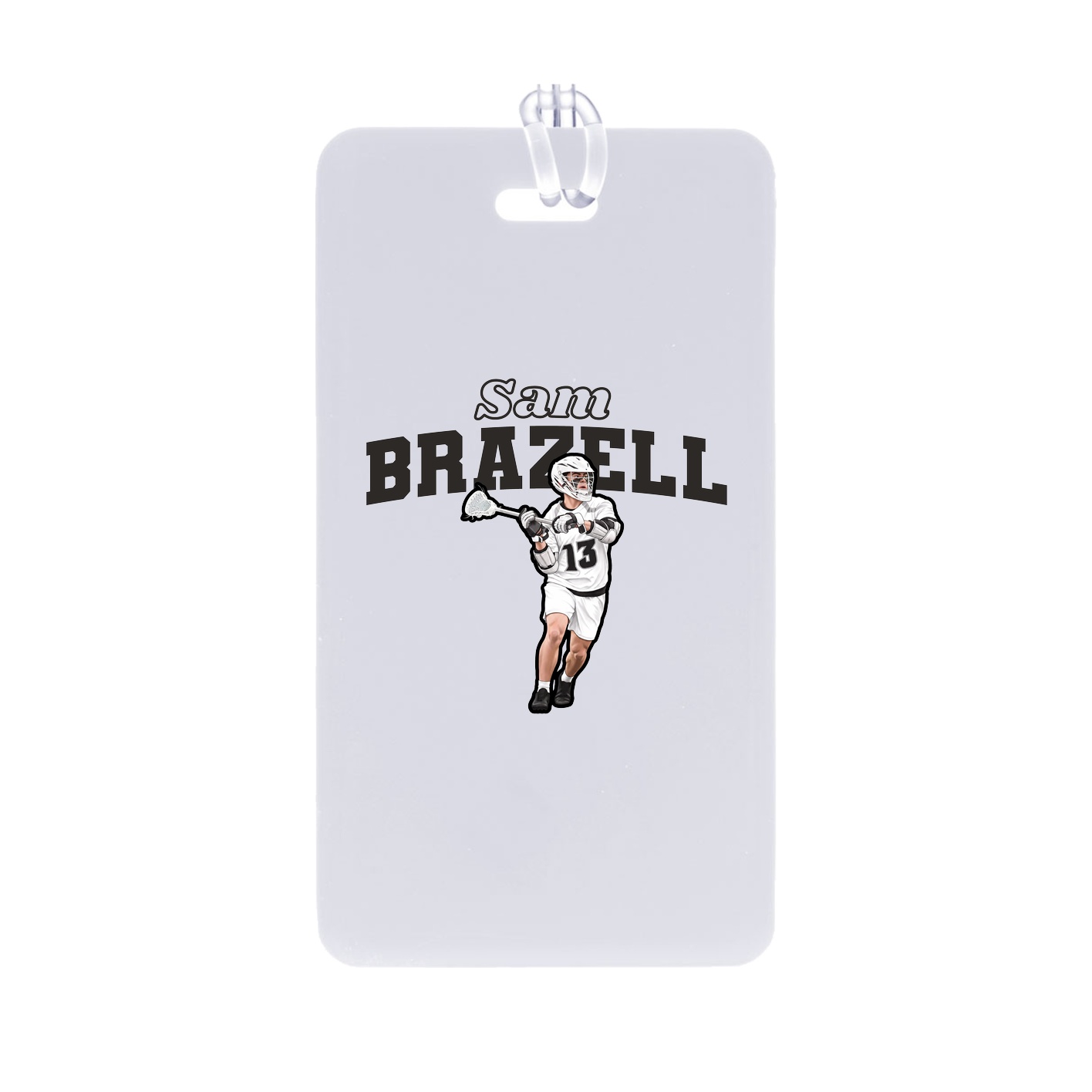 Bag Tag — Name Arch in Classic