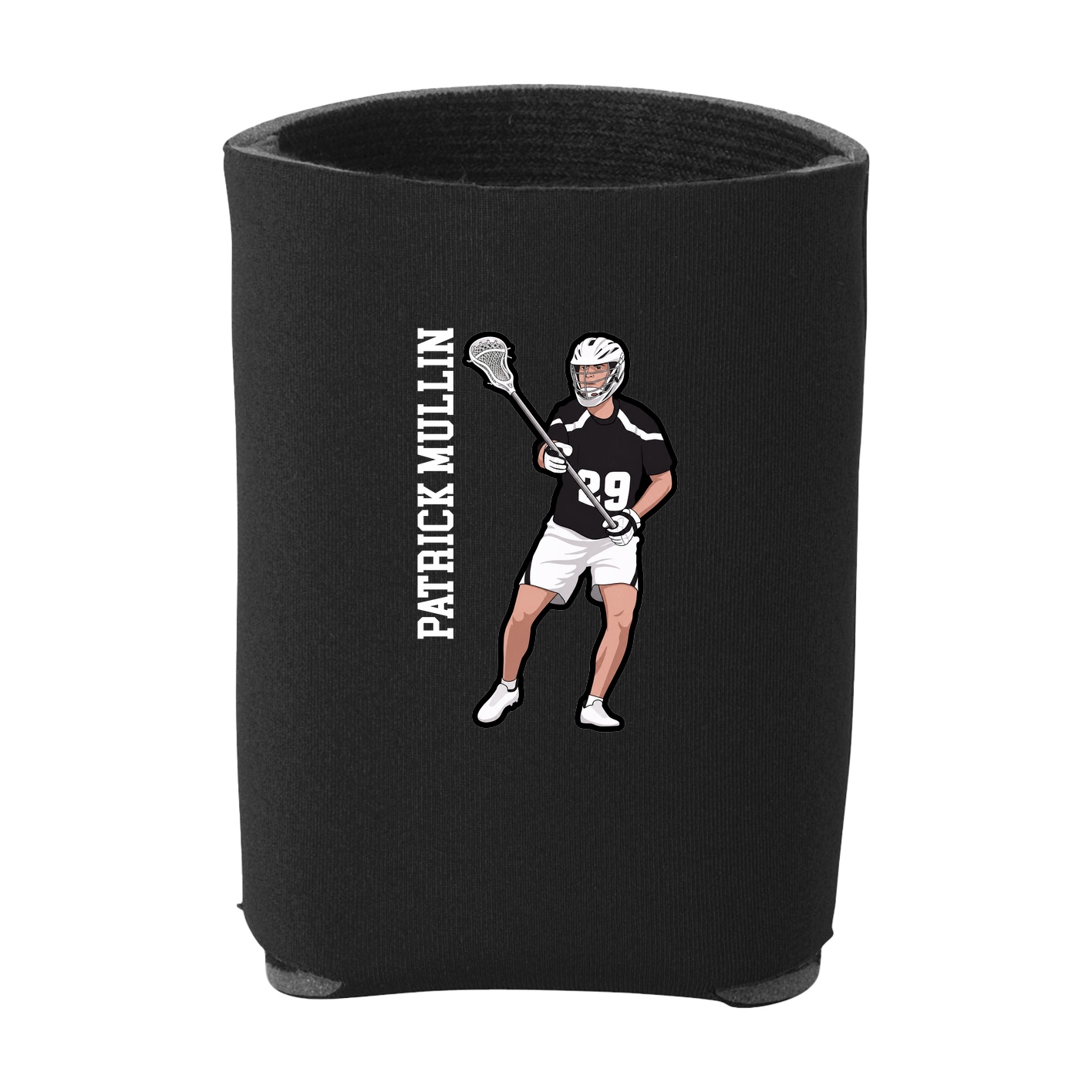 Can Holder — Name Vertical in Black