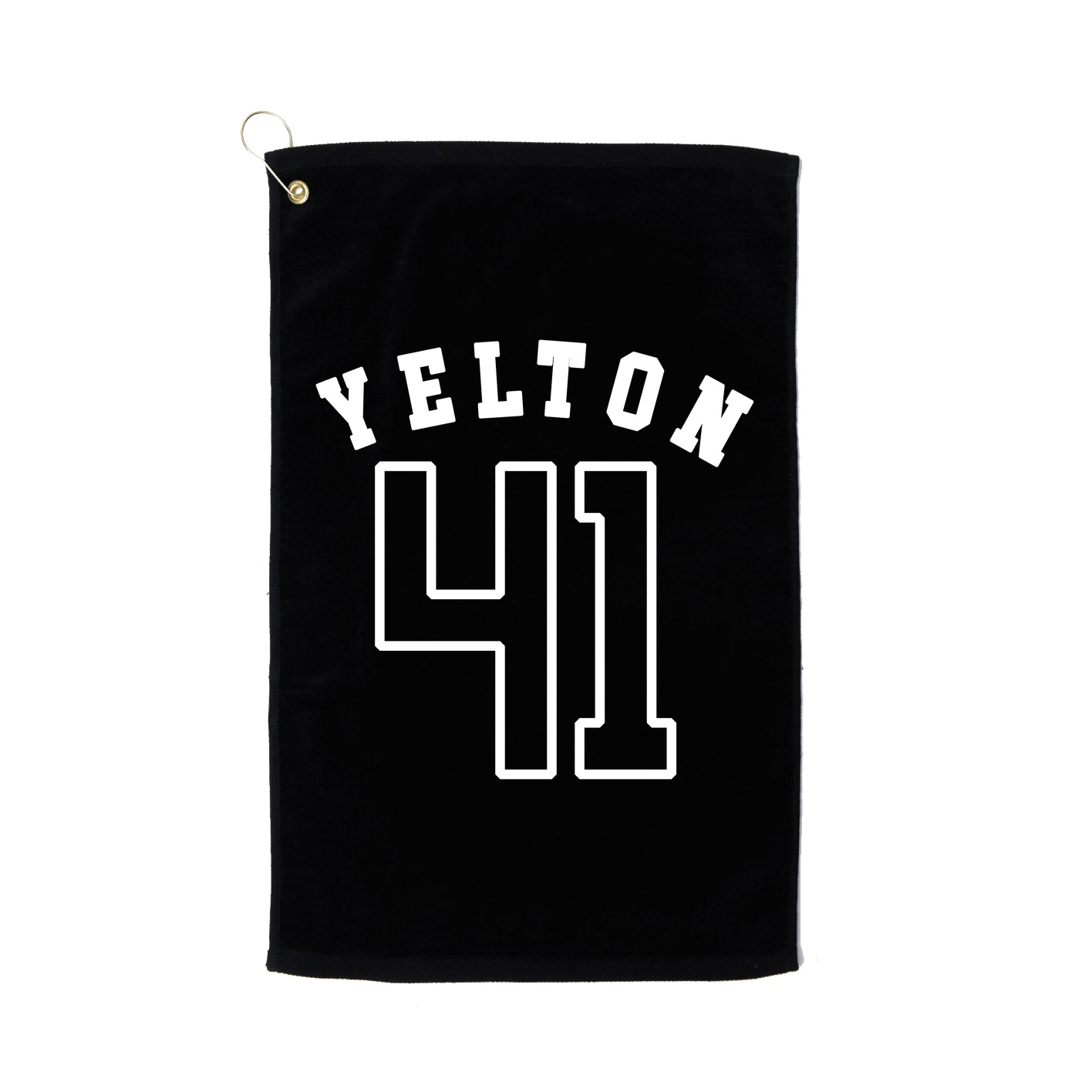 Golf Towel — Shirsey Arch in Black