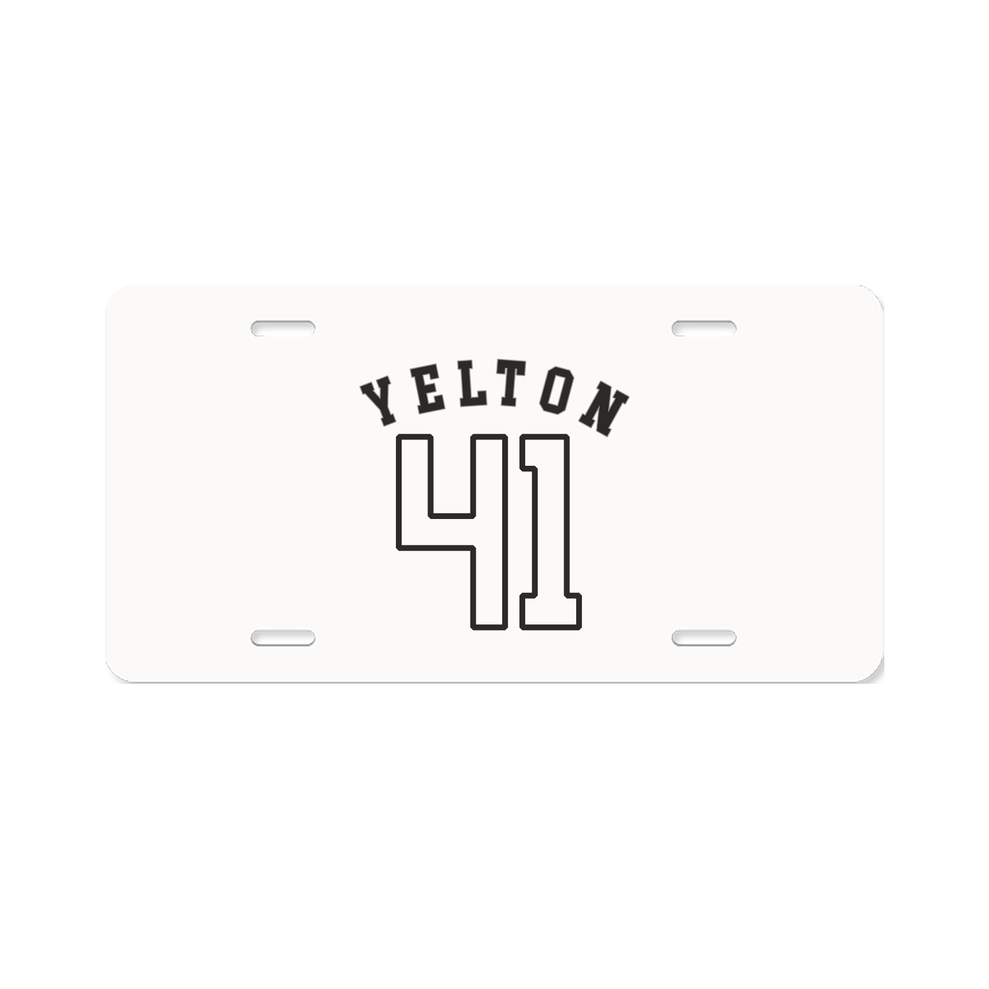 License Plate — Shirsey Arch in Classic