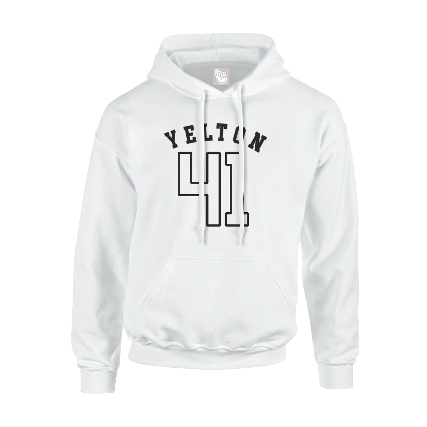 Hoodie — Shirsey Arch in White